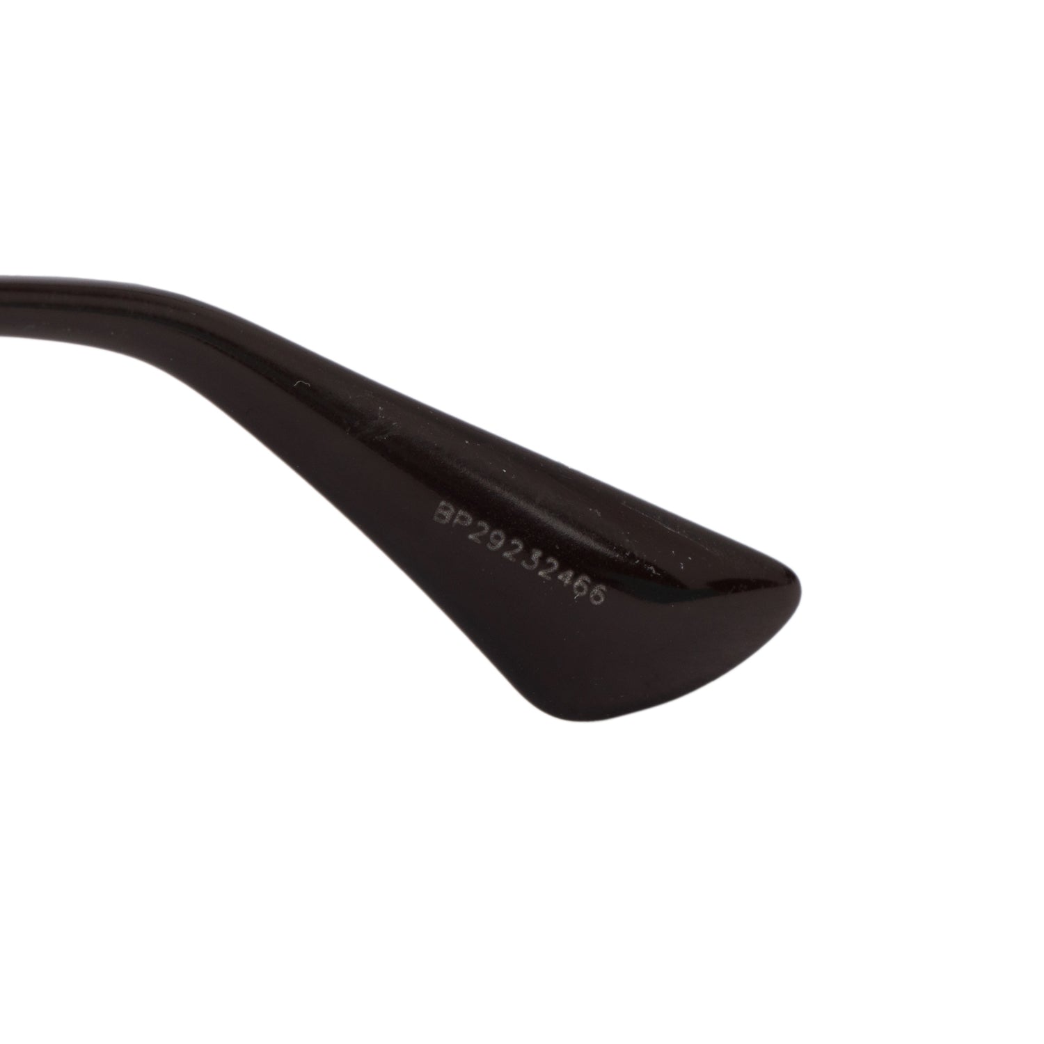 Prada SPR13Q Grey Acetate Cinema Cat Eye Sunglasses w/ Case