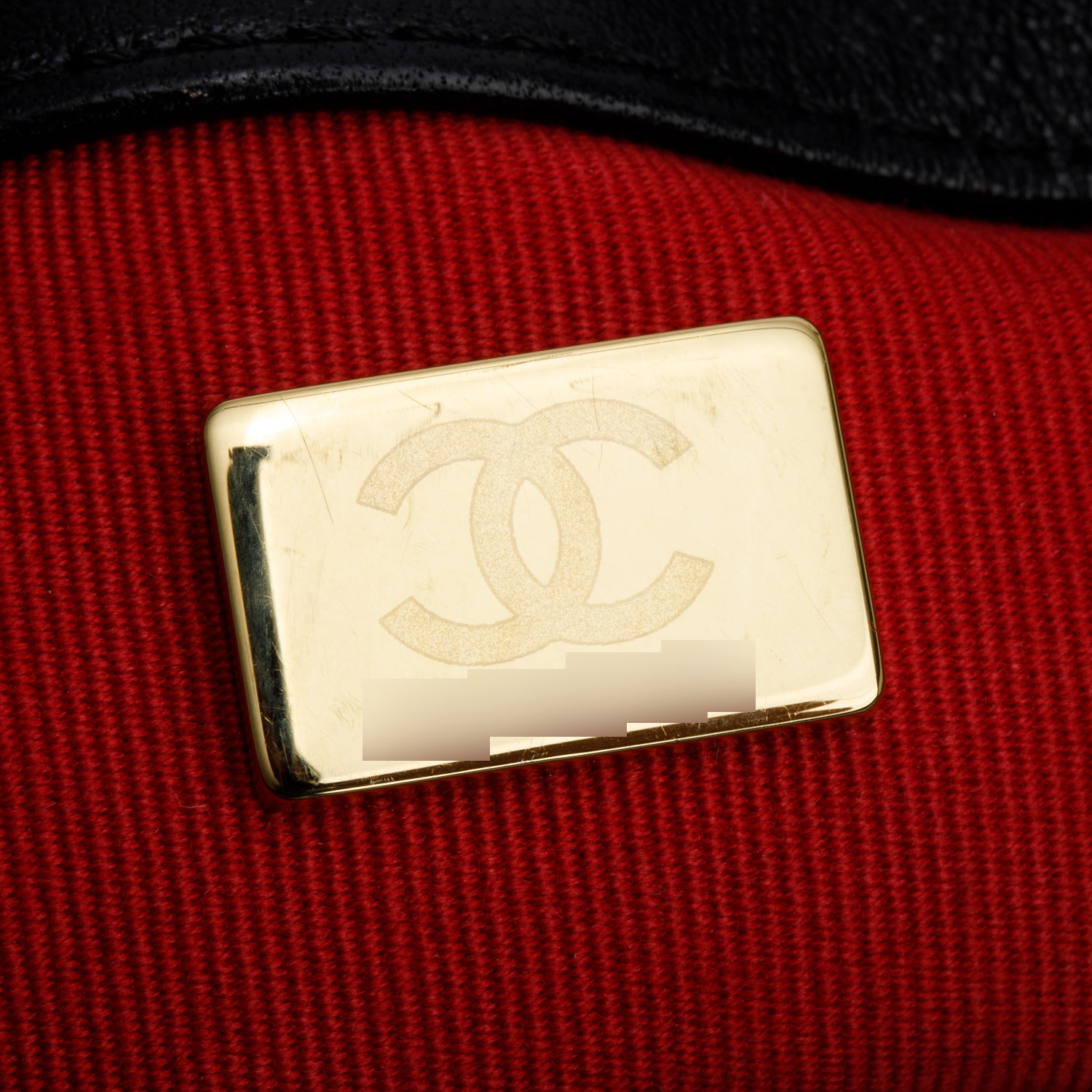 Chanel 2022 Black Lambskin Quilted Large 19 Flap Bag w/ Receipt