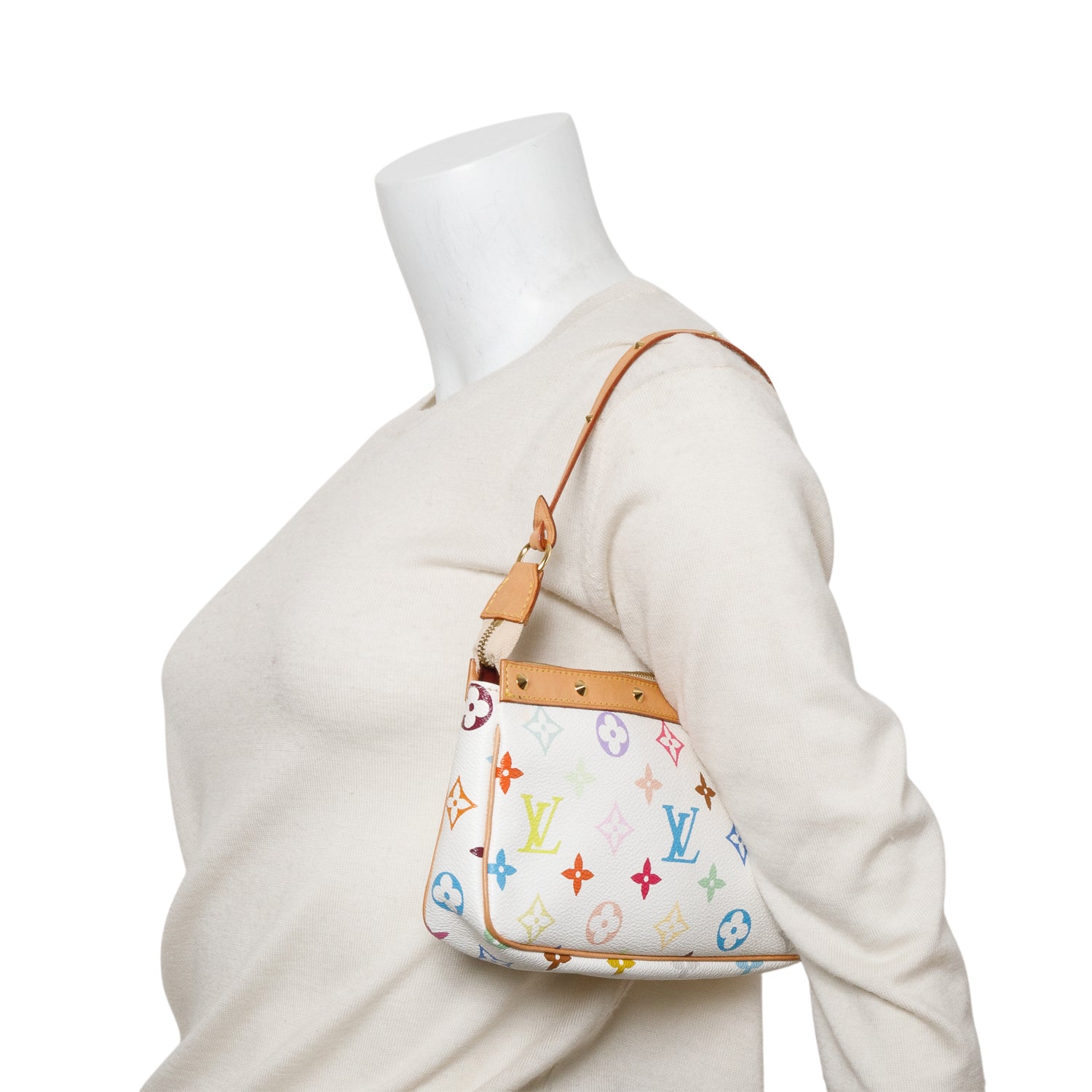 Louis Vuitton Monogram Multicolor Pochette Accessories