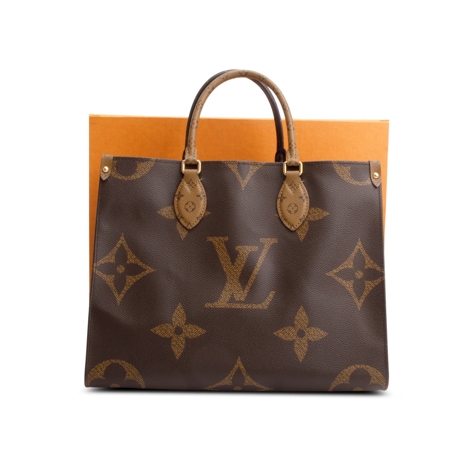 Louis Vuitton 2022 Monogram Reverse OnTheGo MM w/ Box & Receipt