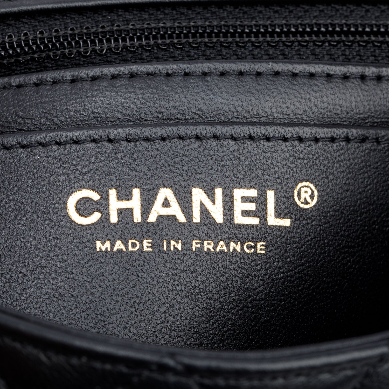 Chanel Black Lambskin Quilted Mini Rectangular Flap Bag w/ Box