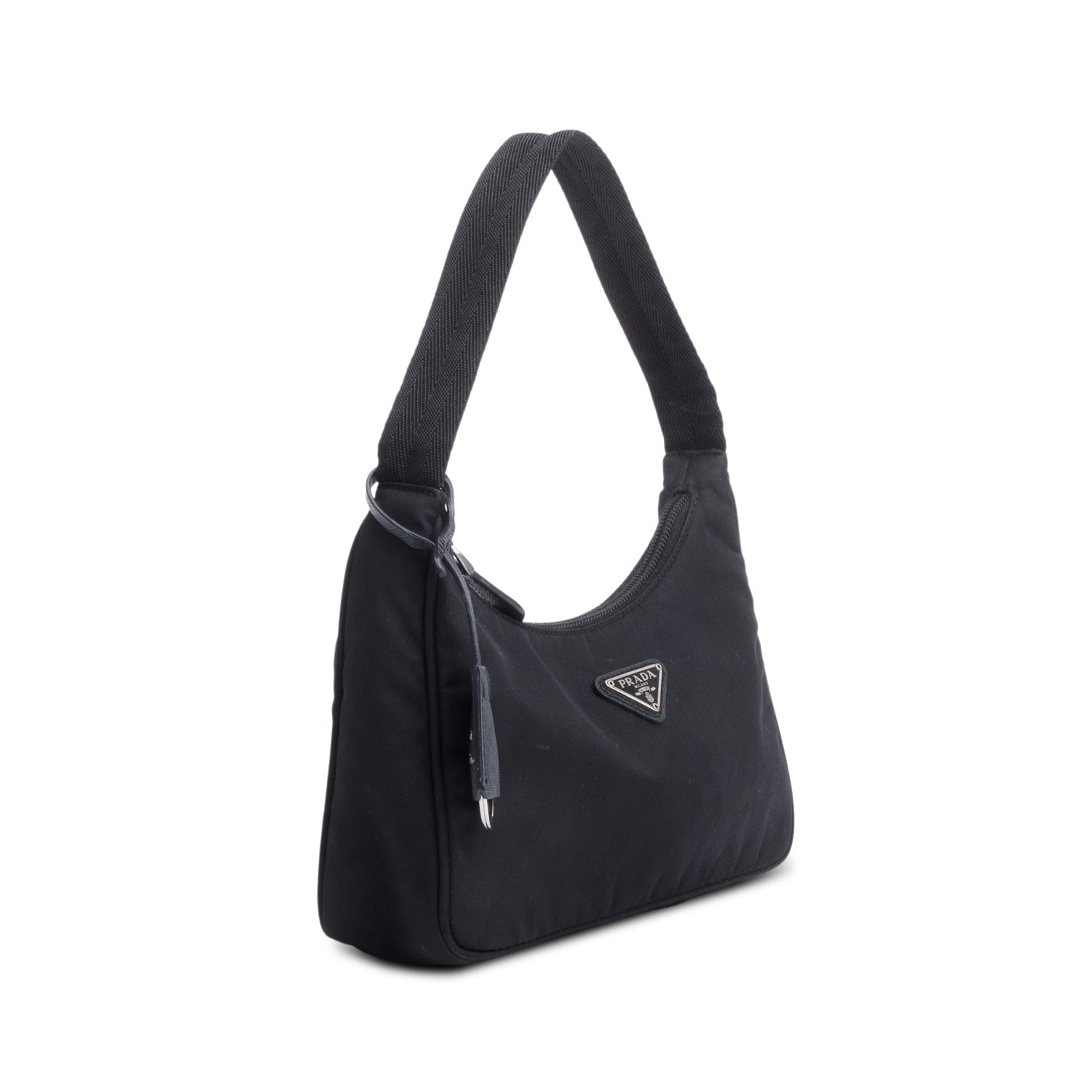 Prada 2021 Black Re-Edition 2000 Re-Nylon Mini Bag w/ Box & Authenticity Card