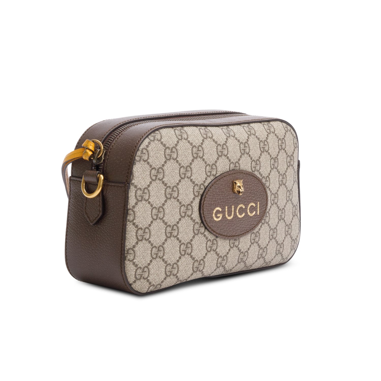 Gucci 2022 GG Supreme Monogram Web Neo Vintage Shoulder Bag w/ Box, Strap & Receipt