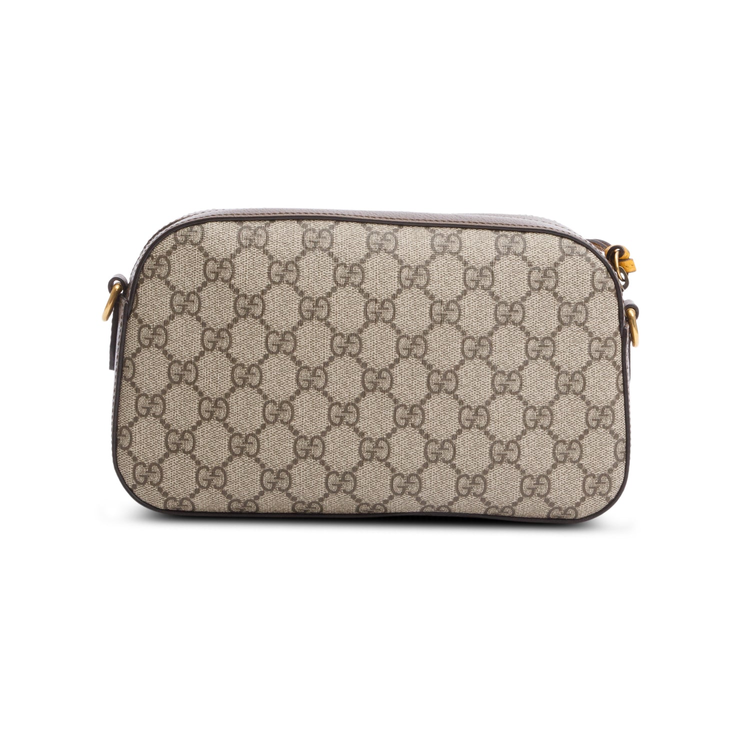 Gucci 2022 GG Supreme Monogram Web Neo Vintage Shoulder Bag w/ Box, Strap & Receipt