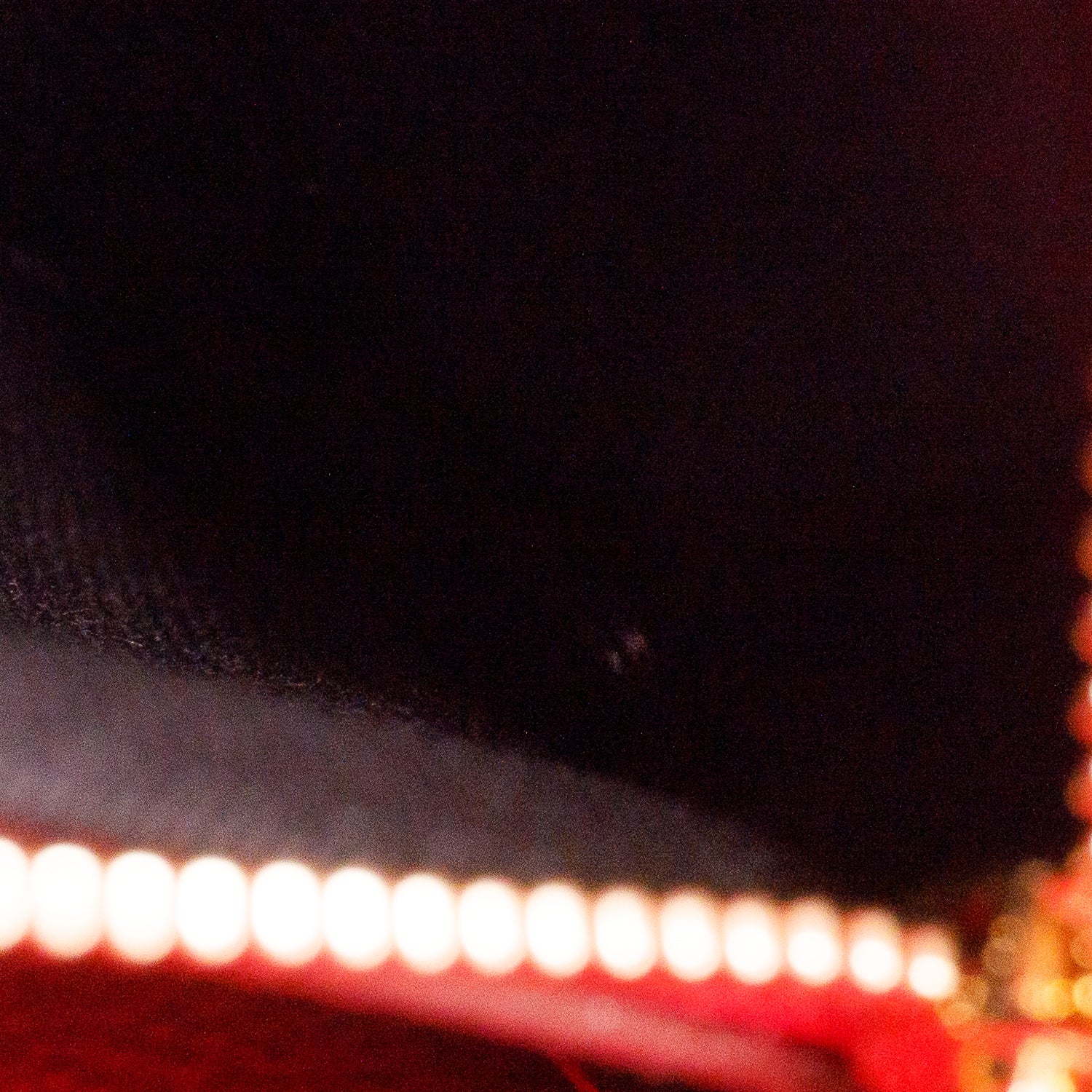 Burberry Red Grainy Calfskin Mini Title Top Handle Bag w/ Strap