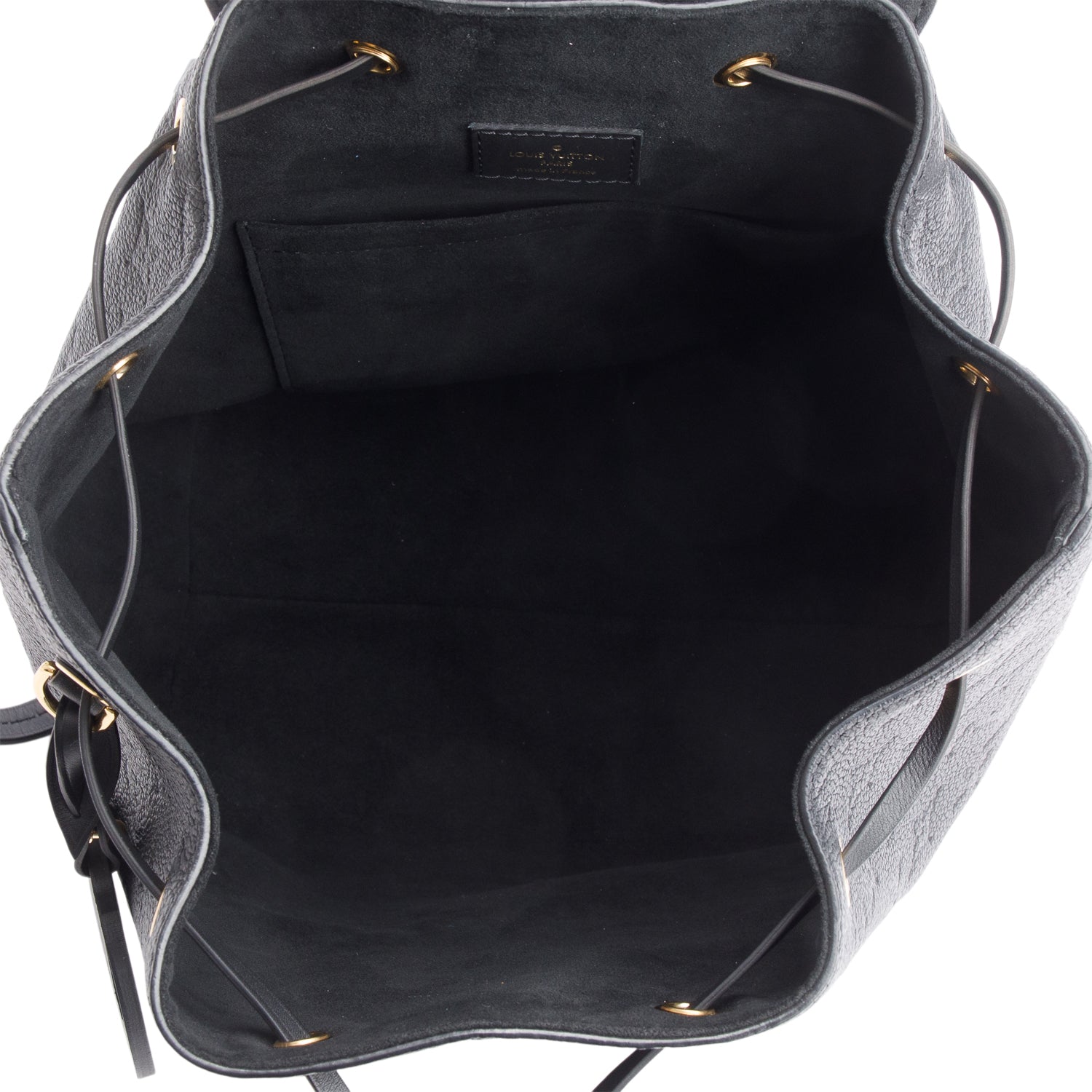 Louis Vuitton Black Empreinte Mountsouris PM Backpack