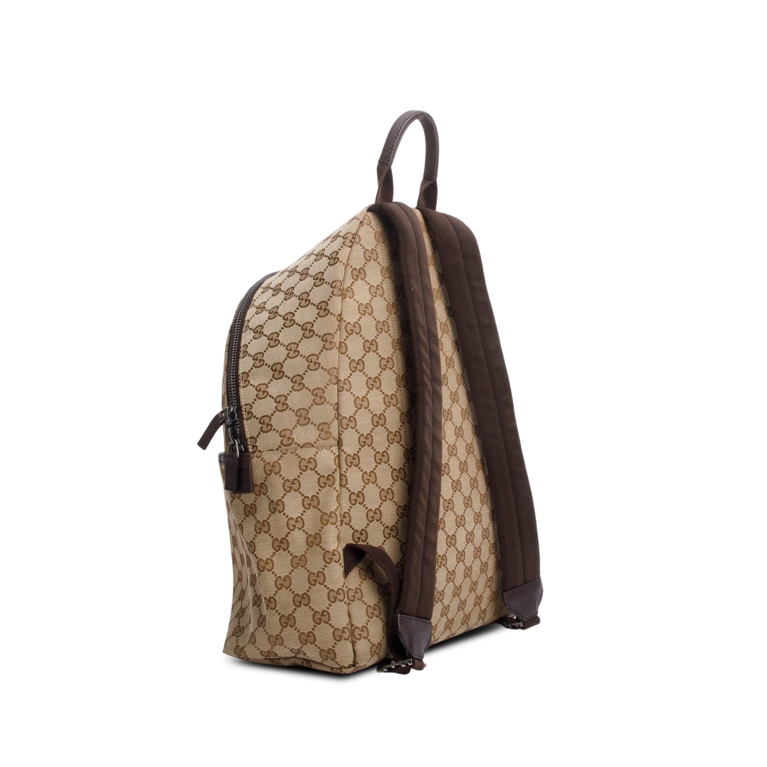 Gucci GG Supreme Canvas Web Backpack