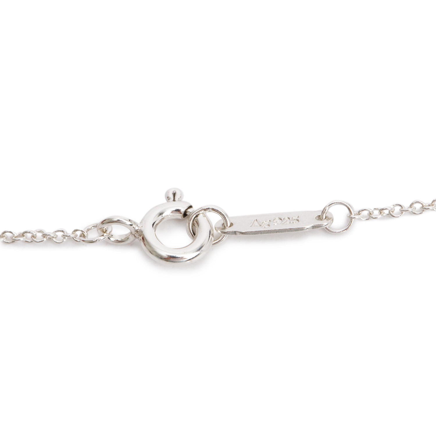 Tiffany & Co. Sterling Silver Small 1837 Interlocking Circles Pendant Necklace