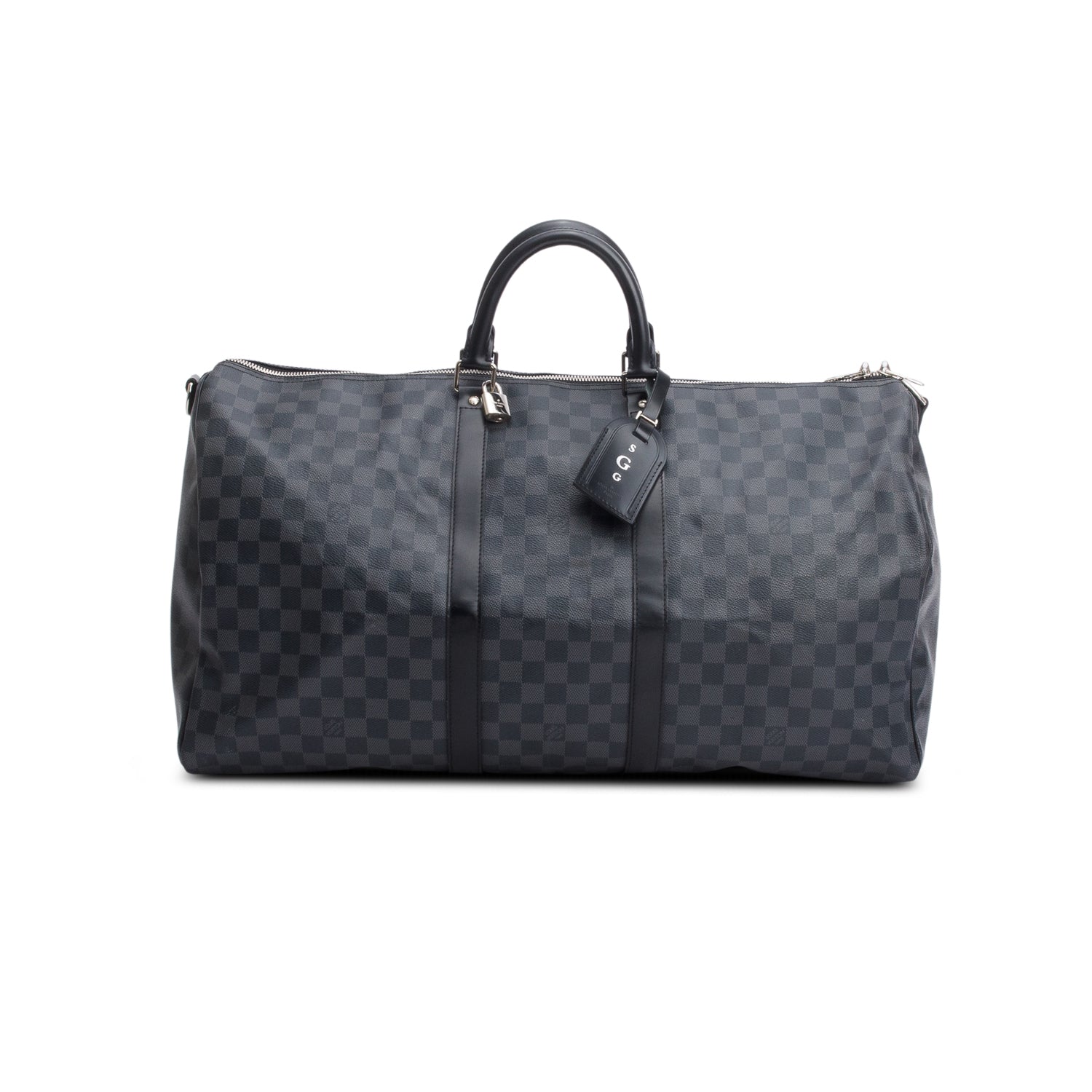 Louis Vuitton Damier Graphite Keepall Bandouliere 55 w/ Strap