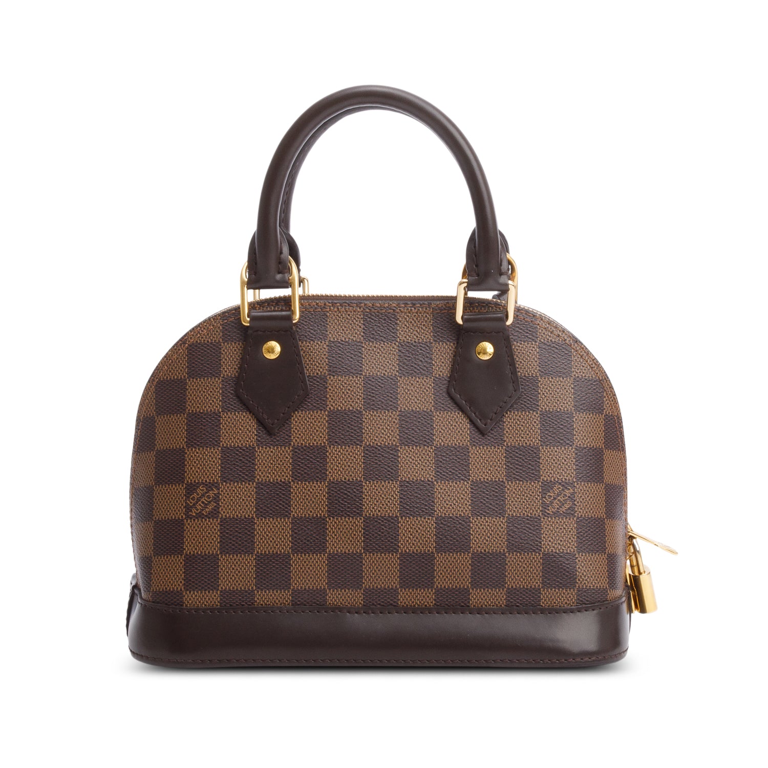 Louis Vuitton 2020 Damier Ebene Alma BB w/ Strap