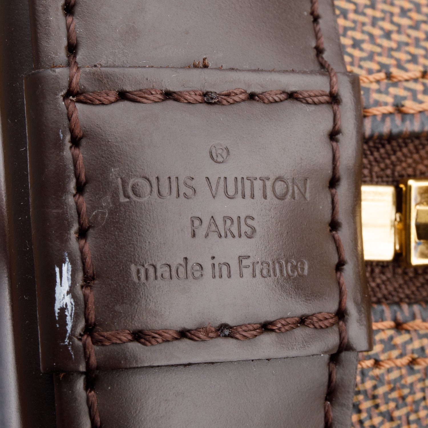 Louis Vuitton 2020 Damier Ebene Alma BB w/ Strap