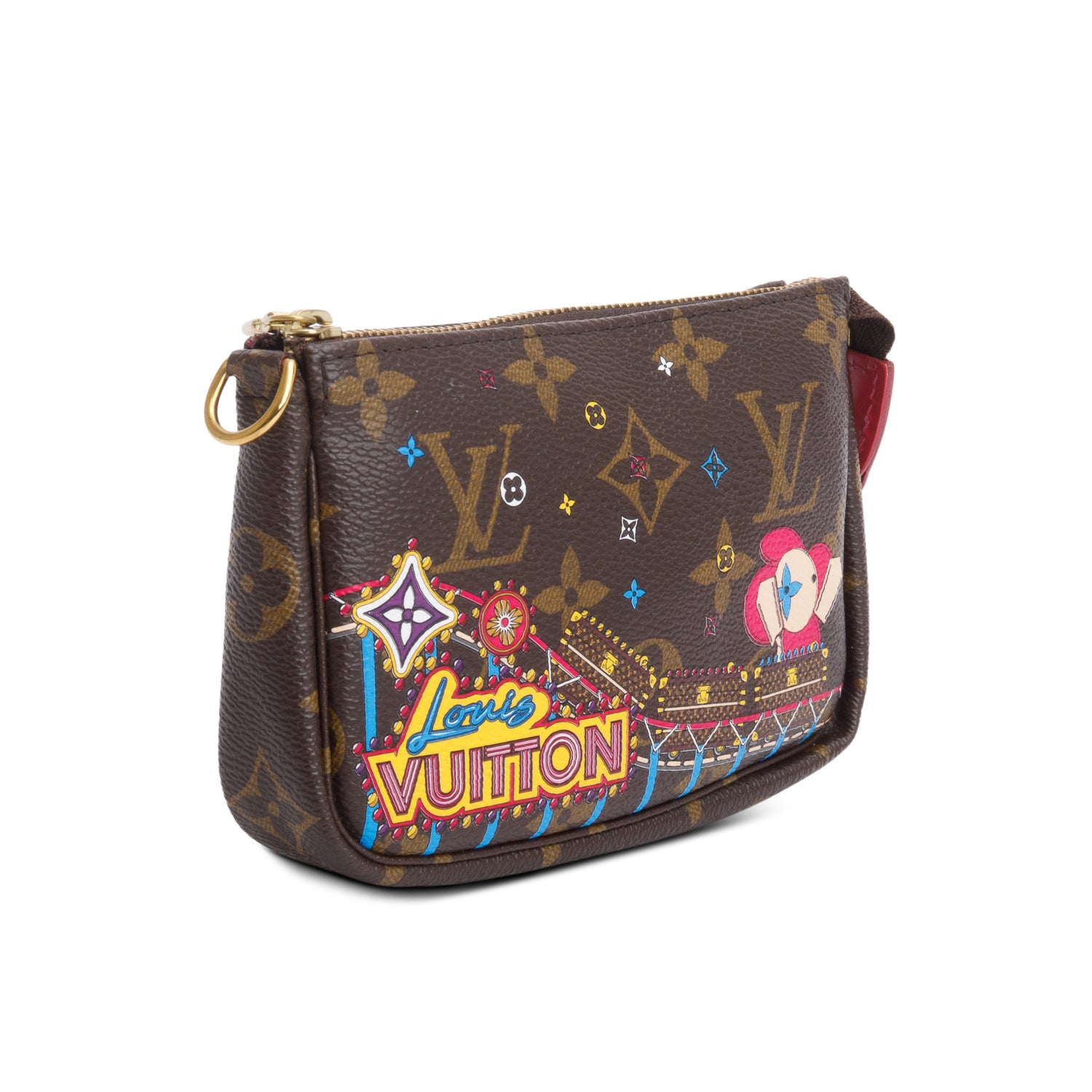 Louis Vuitton 2020 Monogram Animation Roller Coaster Mini Pochette Accessories
