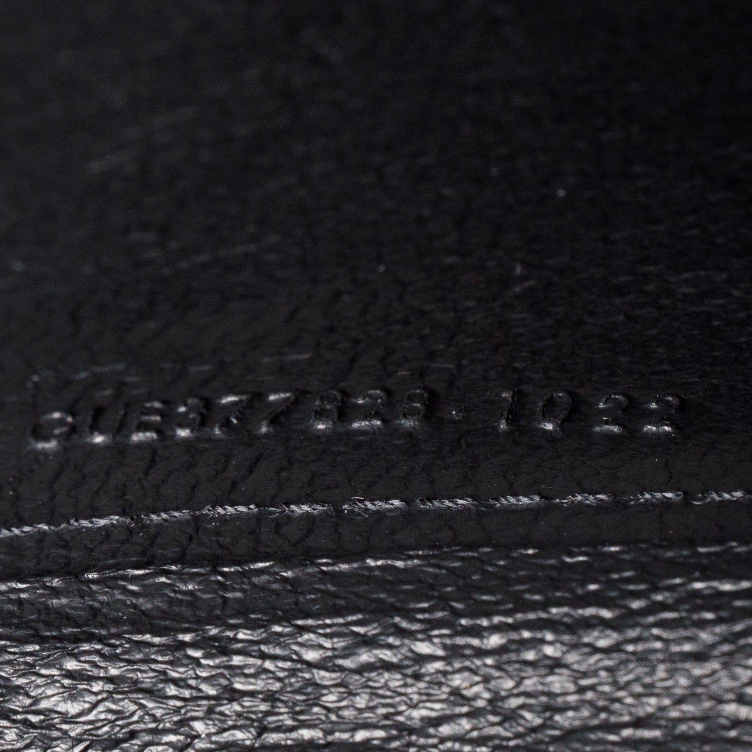 Saint Laurent 2022 Black Grain De Poudre Leather Cassandre Envelope Chain Wallet