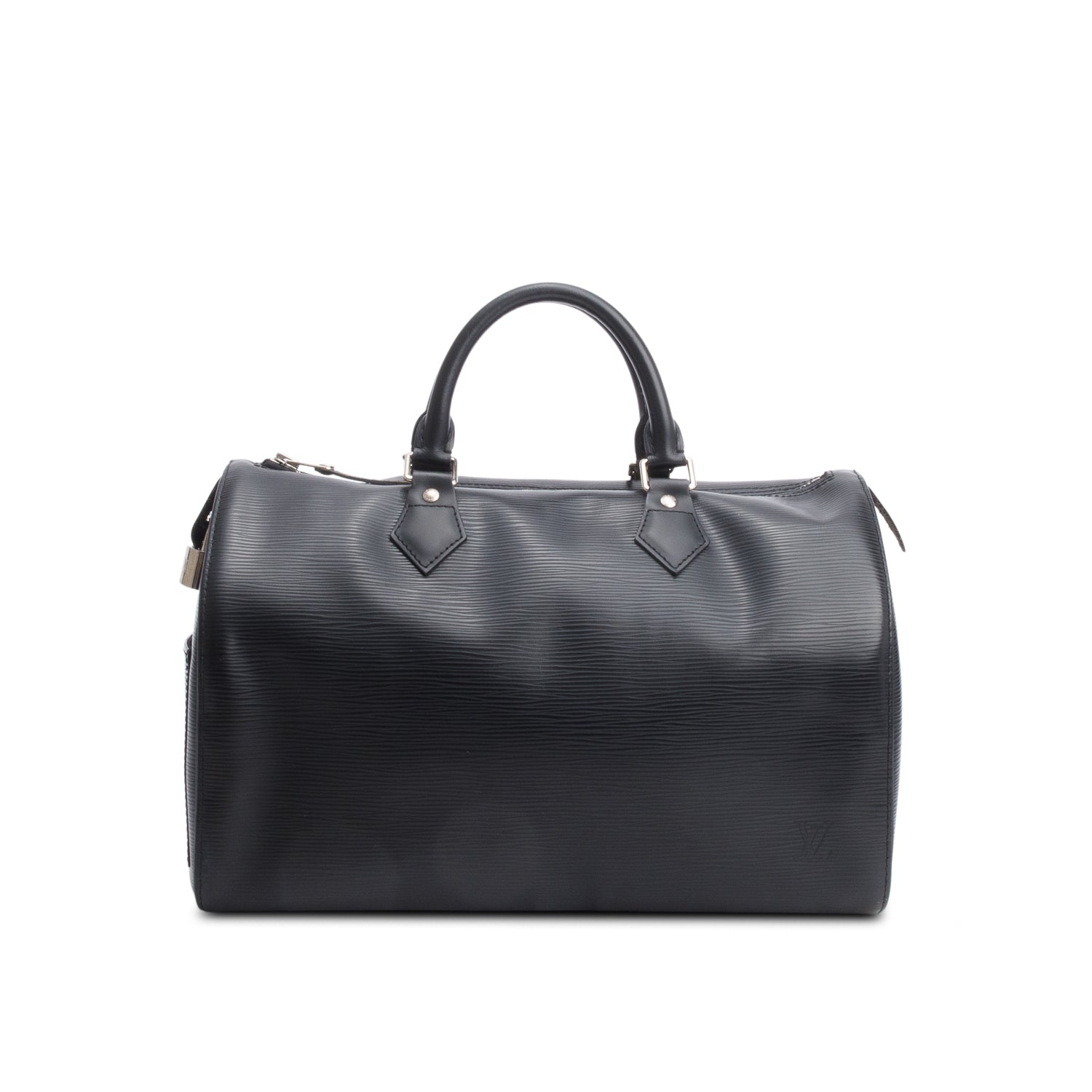 Louis Vuitton Black Epi Leather Speedy 35