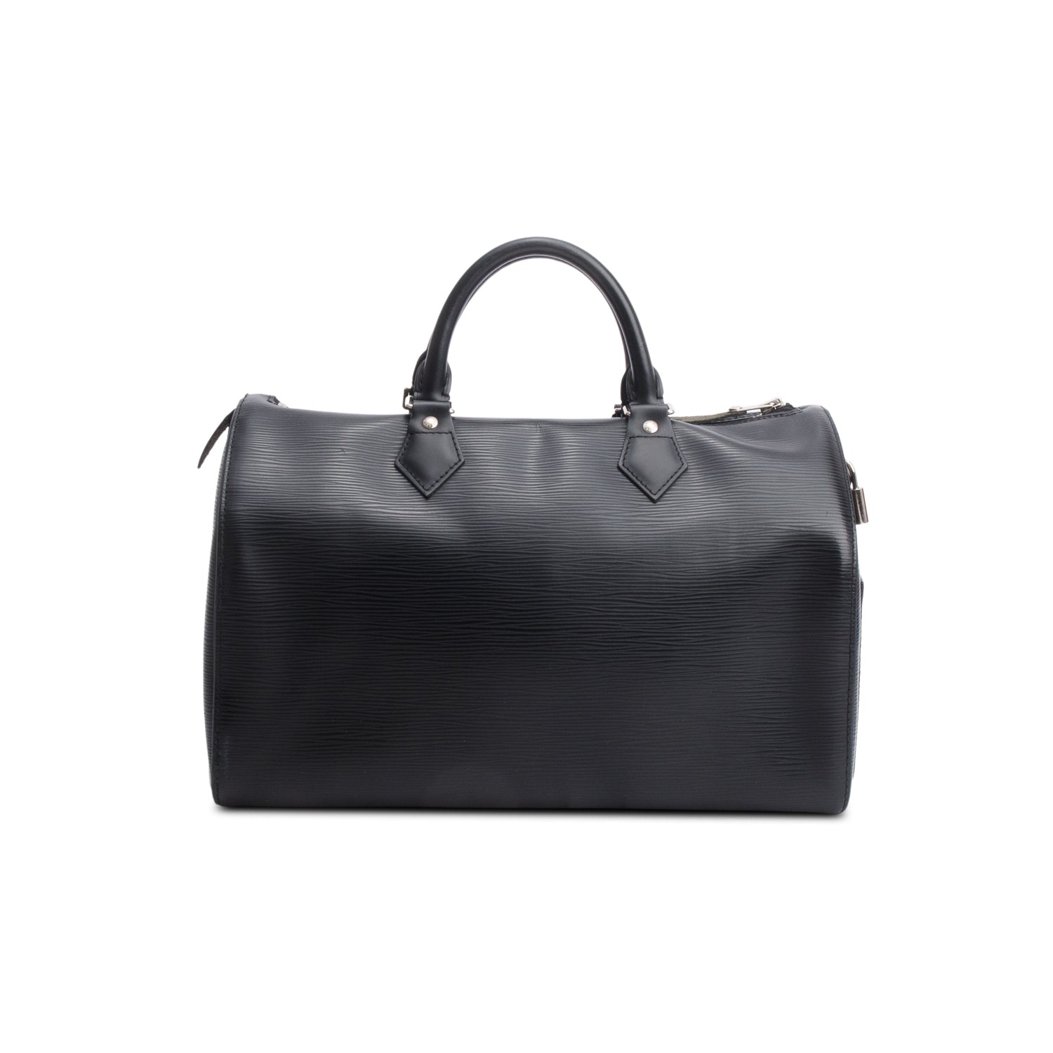 Louis Vuitton Black Epi Leather Speedy 35