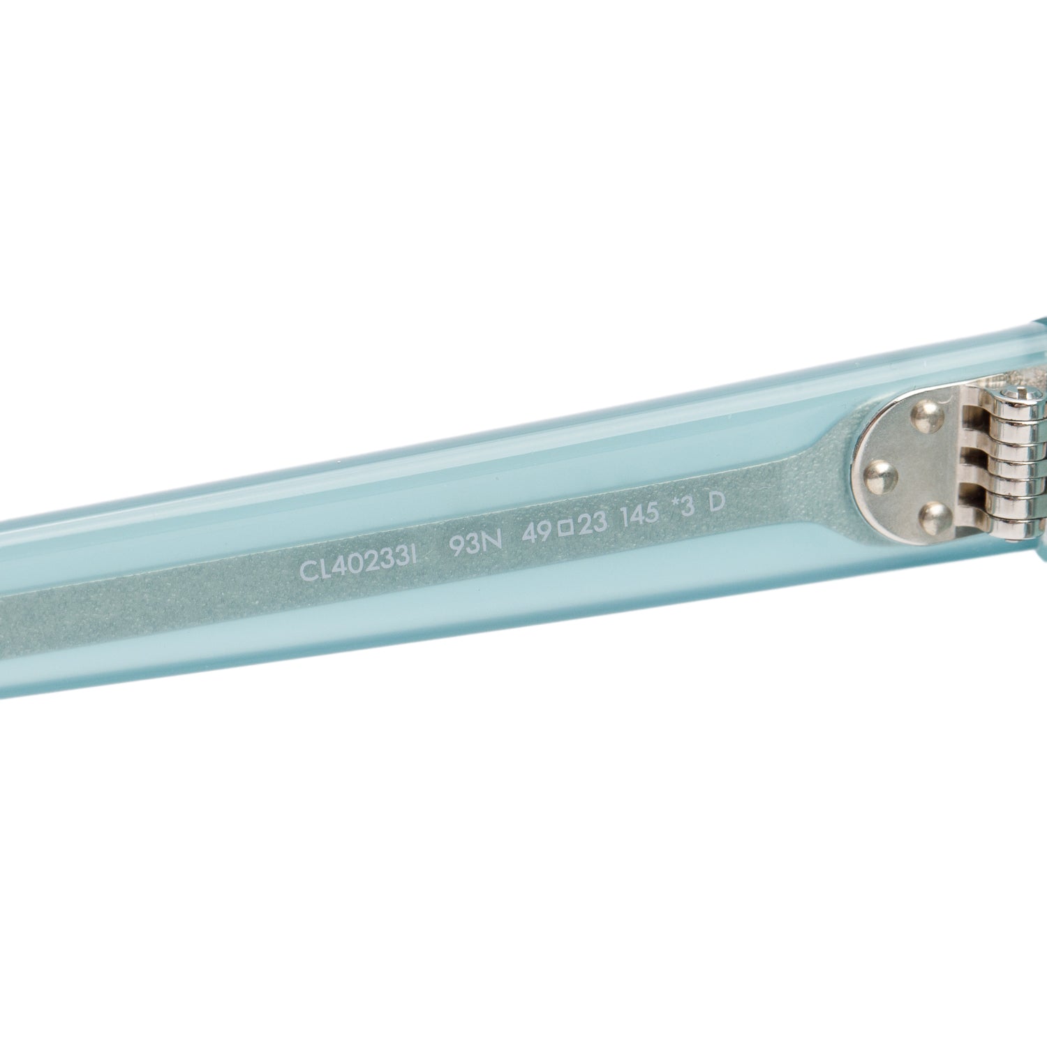 Celine CL40233I Blue Acetate Round Sunglasses w/ Box & Case