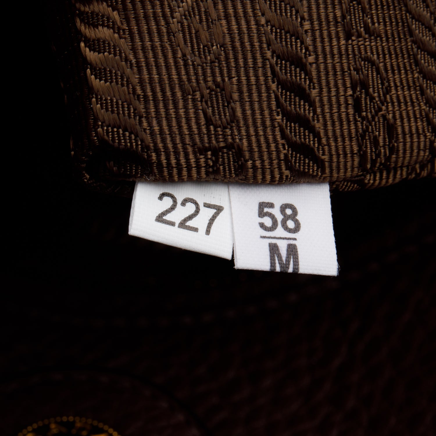 Prada Brown Vitello Daino Leather Side Zip Shopping Tote w/ Strap & Authenticity Card