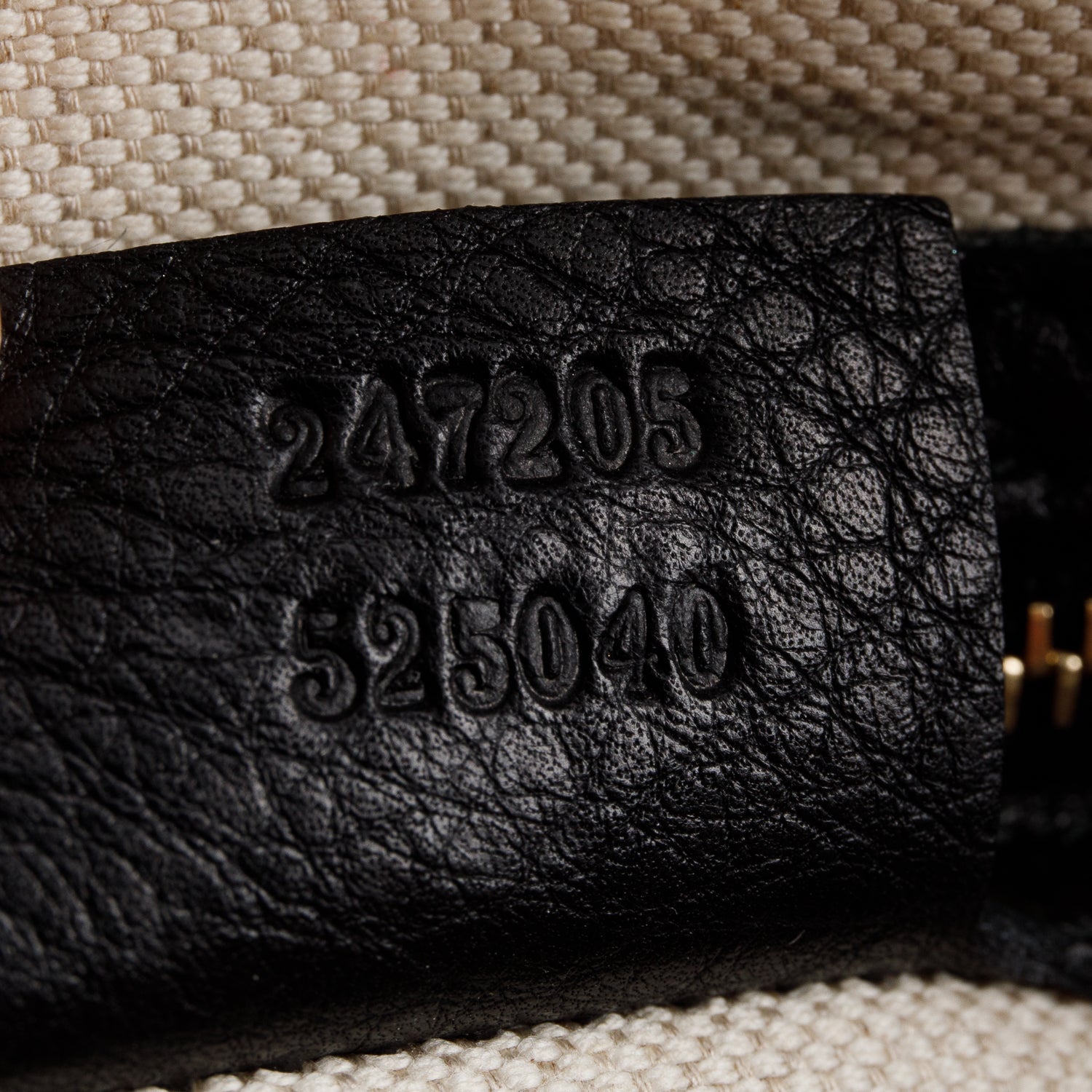 Gucci Black Leather Medium Web Boston Bag