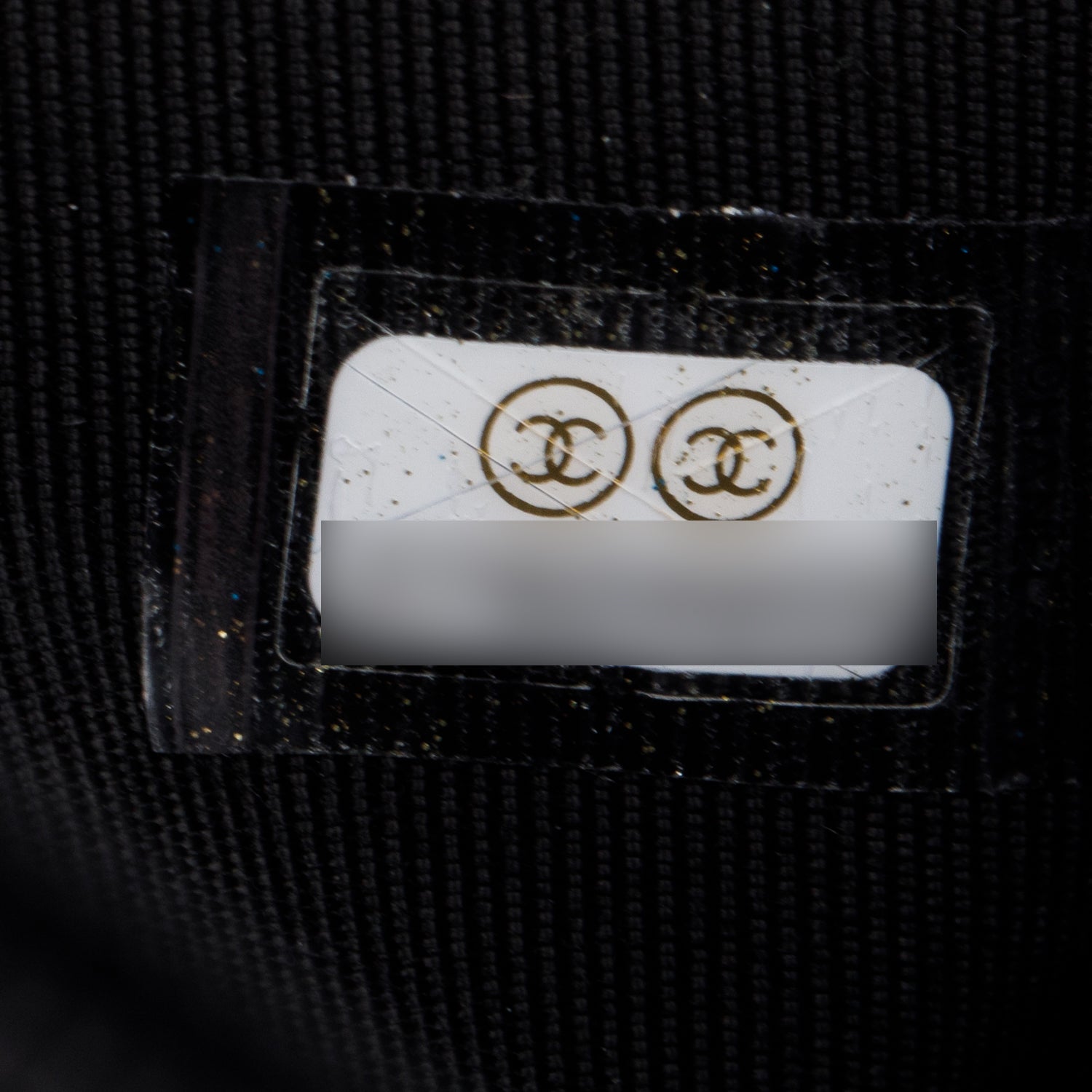 Chanel Black Quilted Caviar Leather Classic Wallet on Chain w/ Box & Authenticity Card