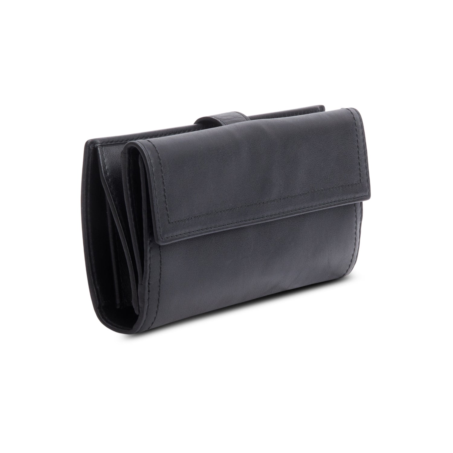 Gucci Black Calfskin Hysteria Continental Wallet w/ Box