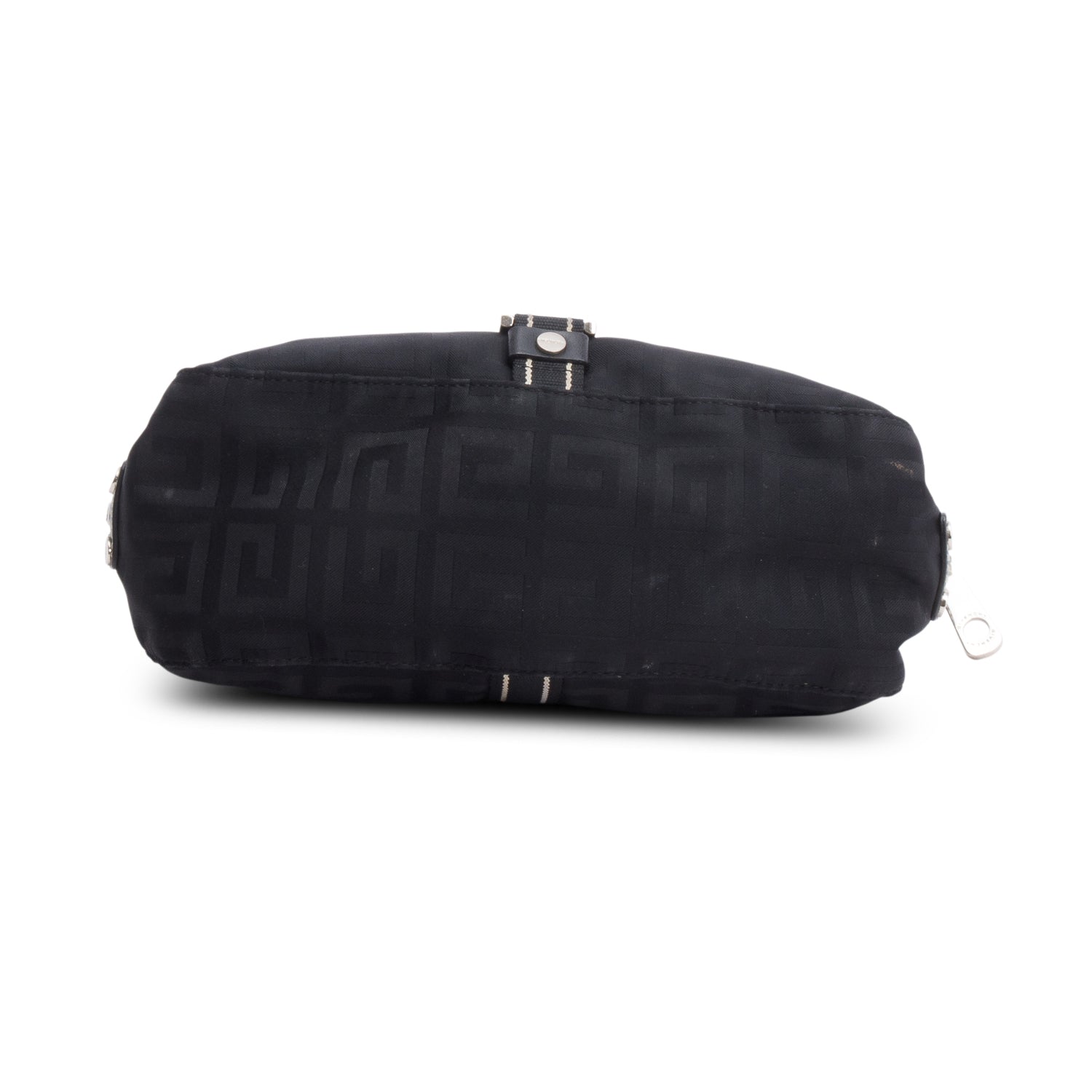 Givenchy Black Monogram Nylon Top Handle Bag