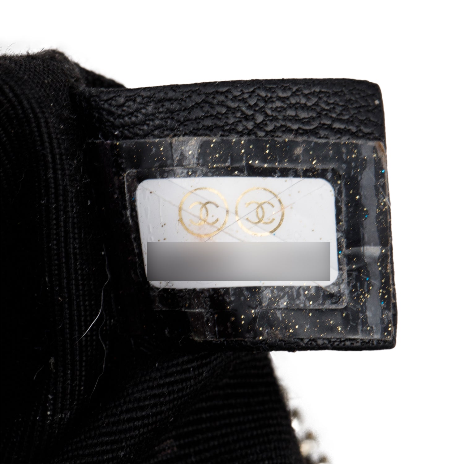 Chanel Black Lambskin Calfskin Leather Tweed Success Story Trunk