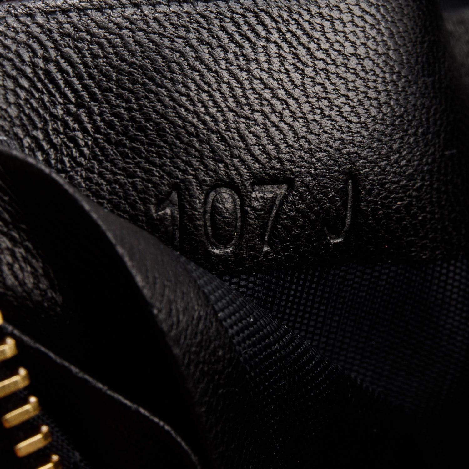 Prada Black Nappa Ricamo Flap Clutch