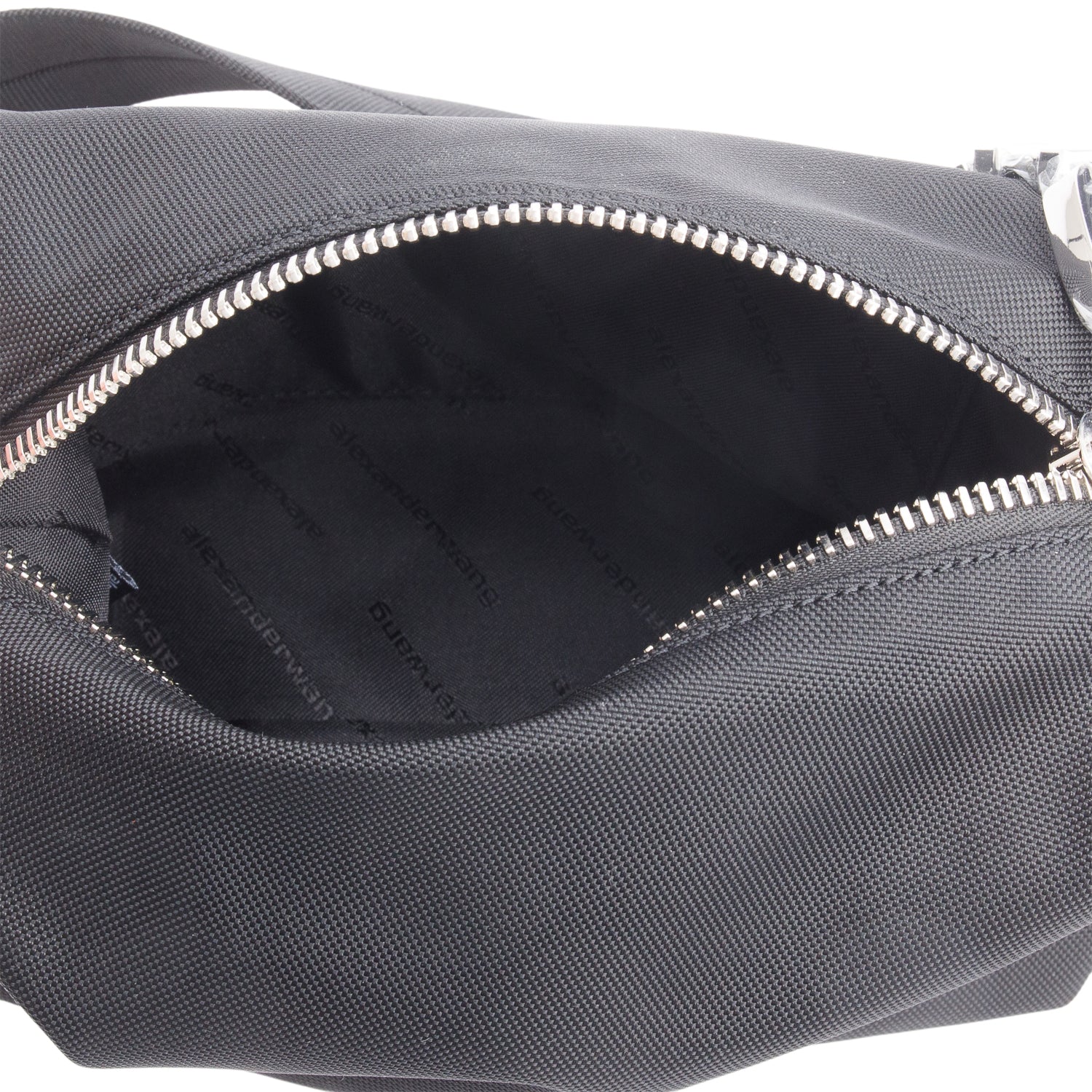 Alexander Wang Black Nylon Heiress Shoulder Bag