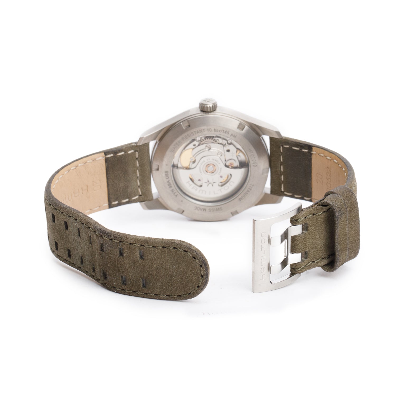 Hamilton Titanium Khaki Field 38 MM Automatic Watch H702050