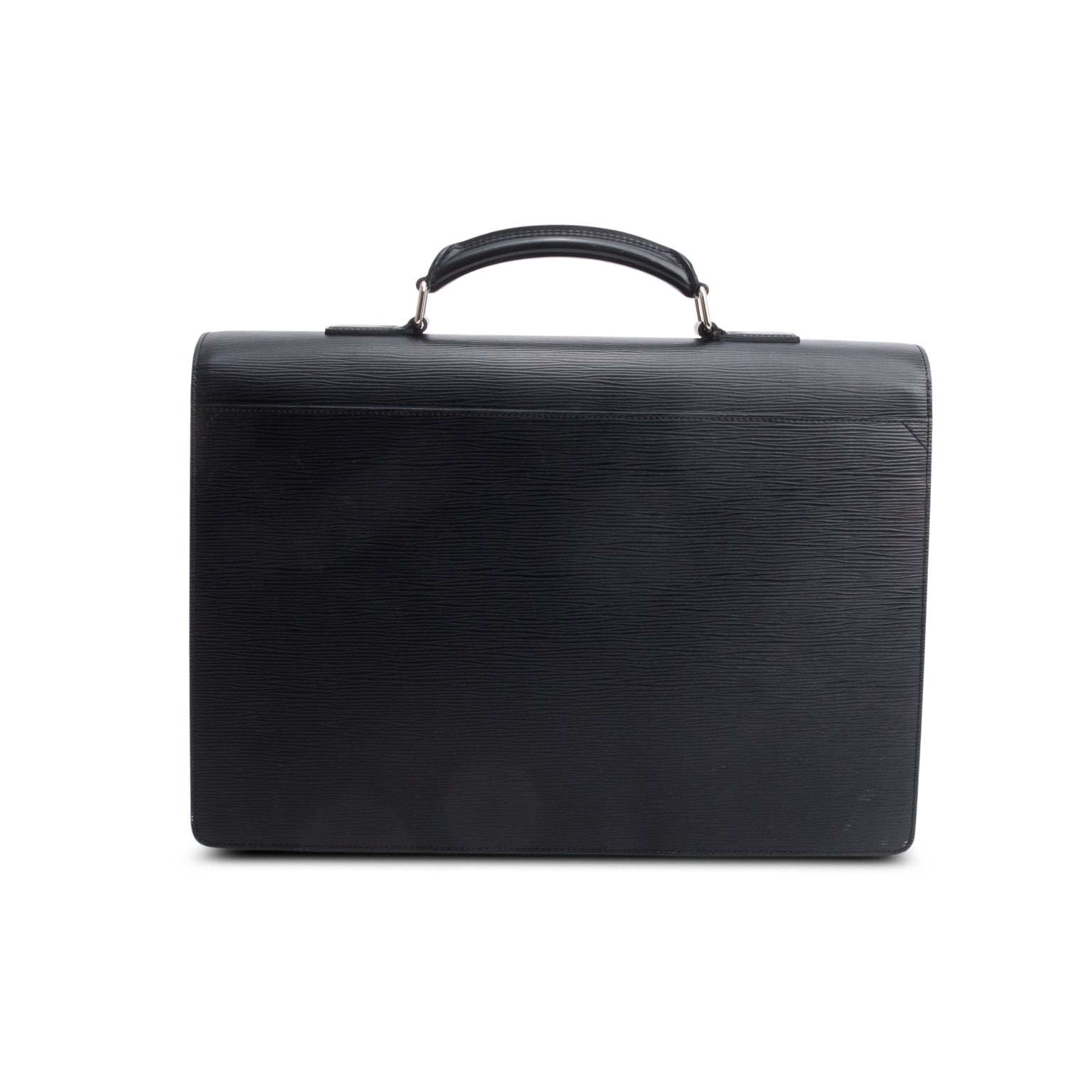 Louis Vuitton Black Epi Leather Robusto 2 Compartment Briefcase