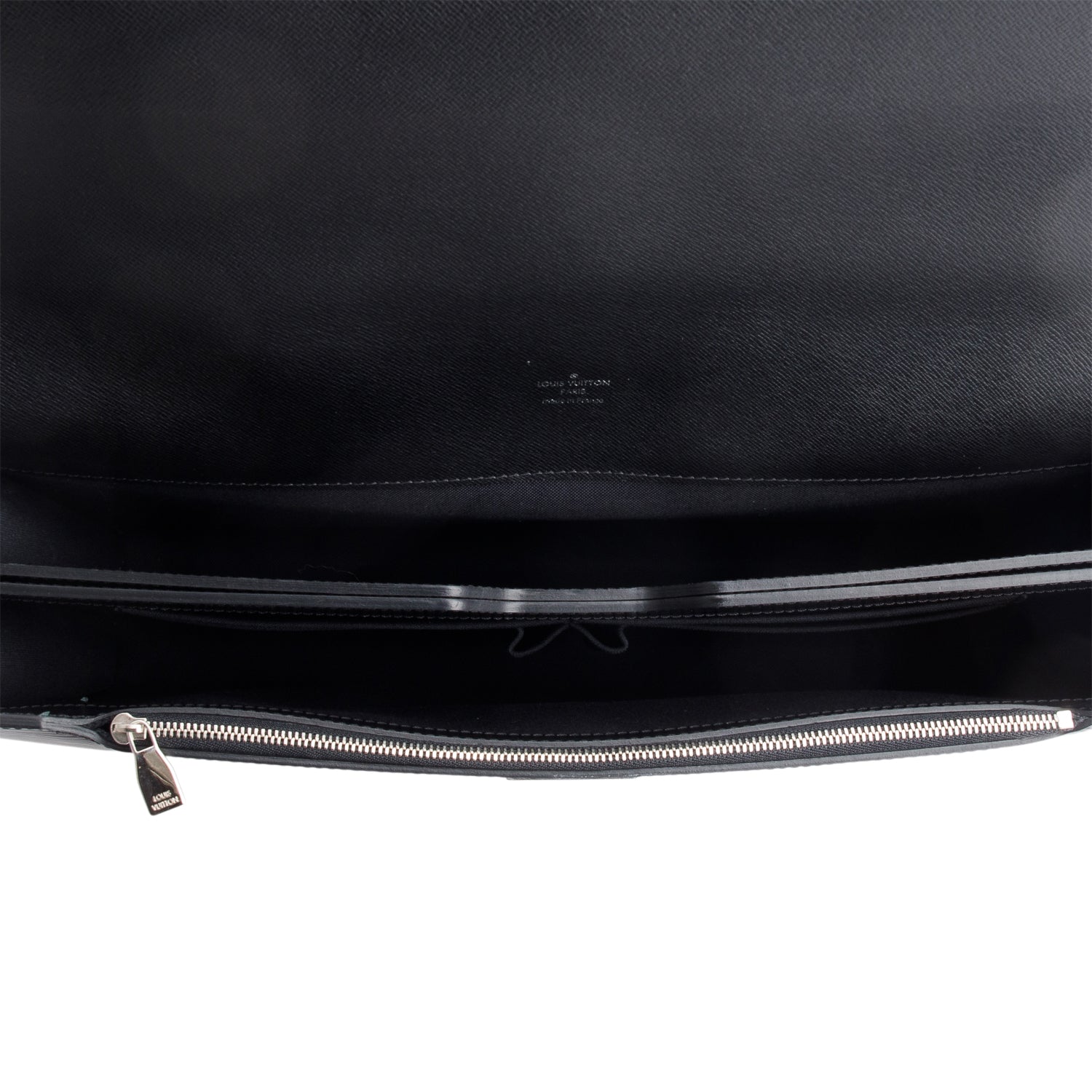 Louis Vuitton Black Epi Leather Robusto 2 Compartment Briefcase