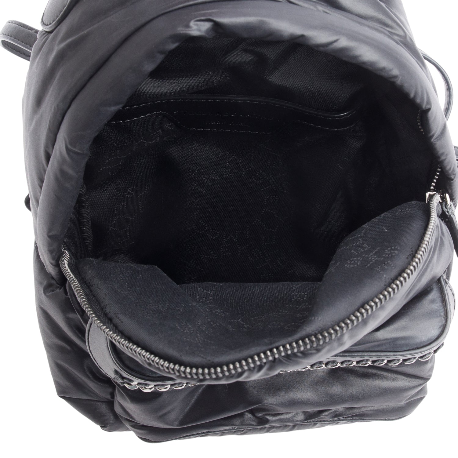 Stella McCartney Black Polyamide Falabella Go Star Backpack