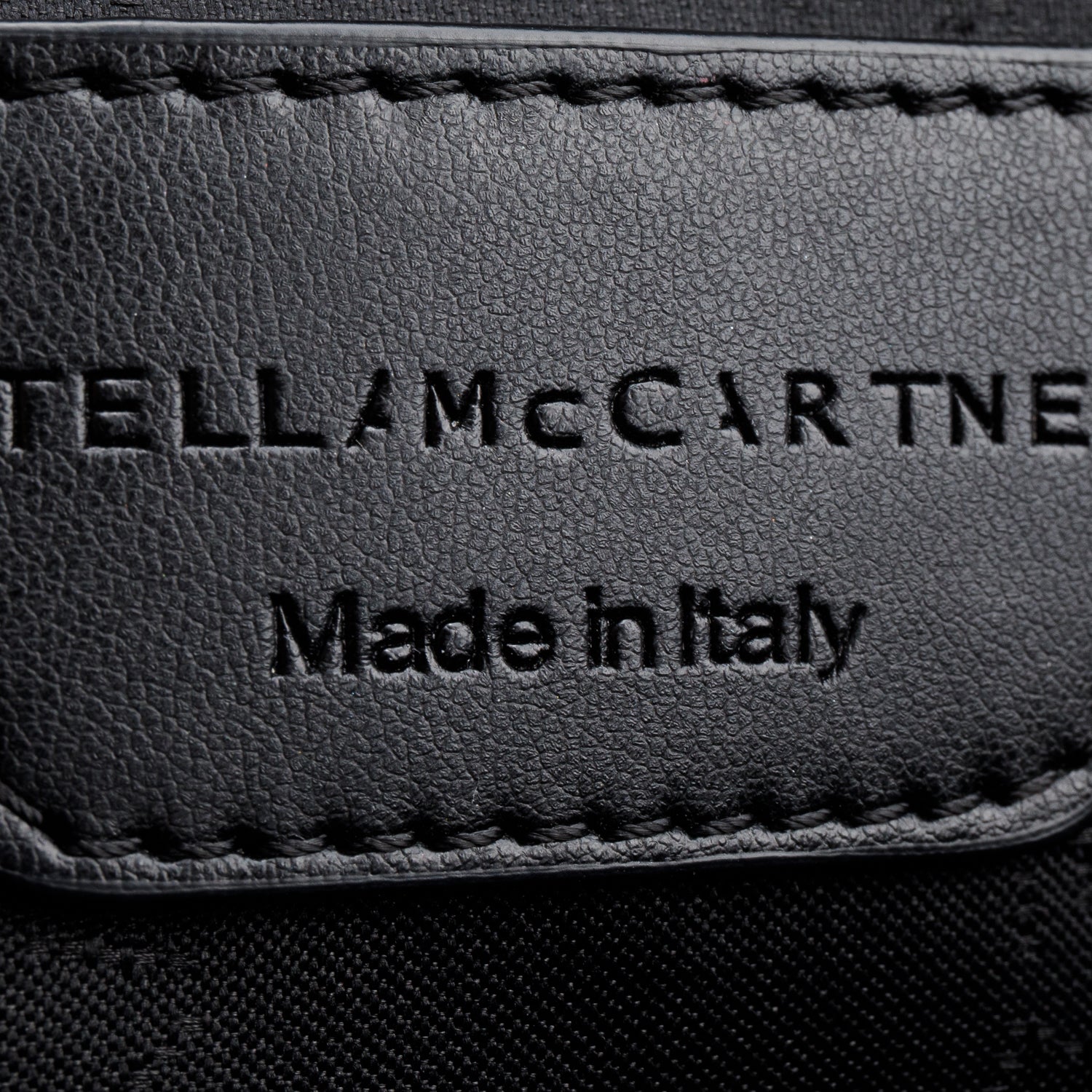 Stella McCartney Black Polyamide Falabella Go Star Backpack