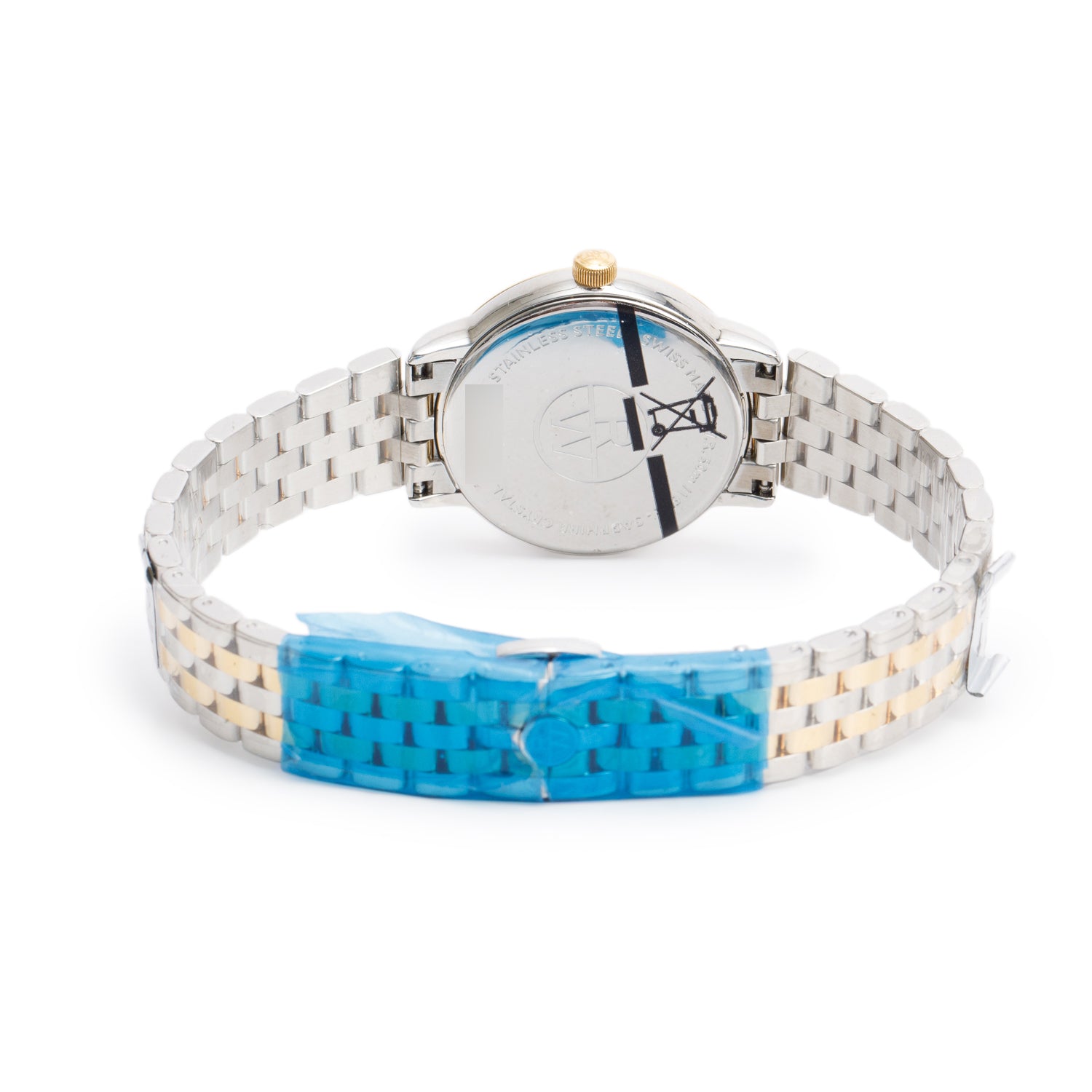 Raymond Weil Yellow Gold PVD & Stainless Steel Toccata 29 MM Quartz Watch Mother of Pearl Diamond Dial 5988 w/ Papers