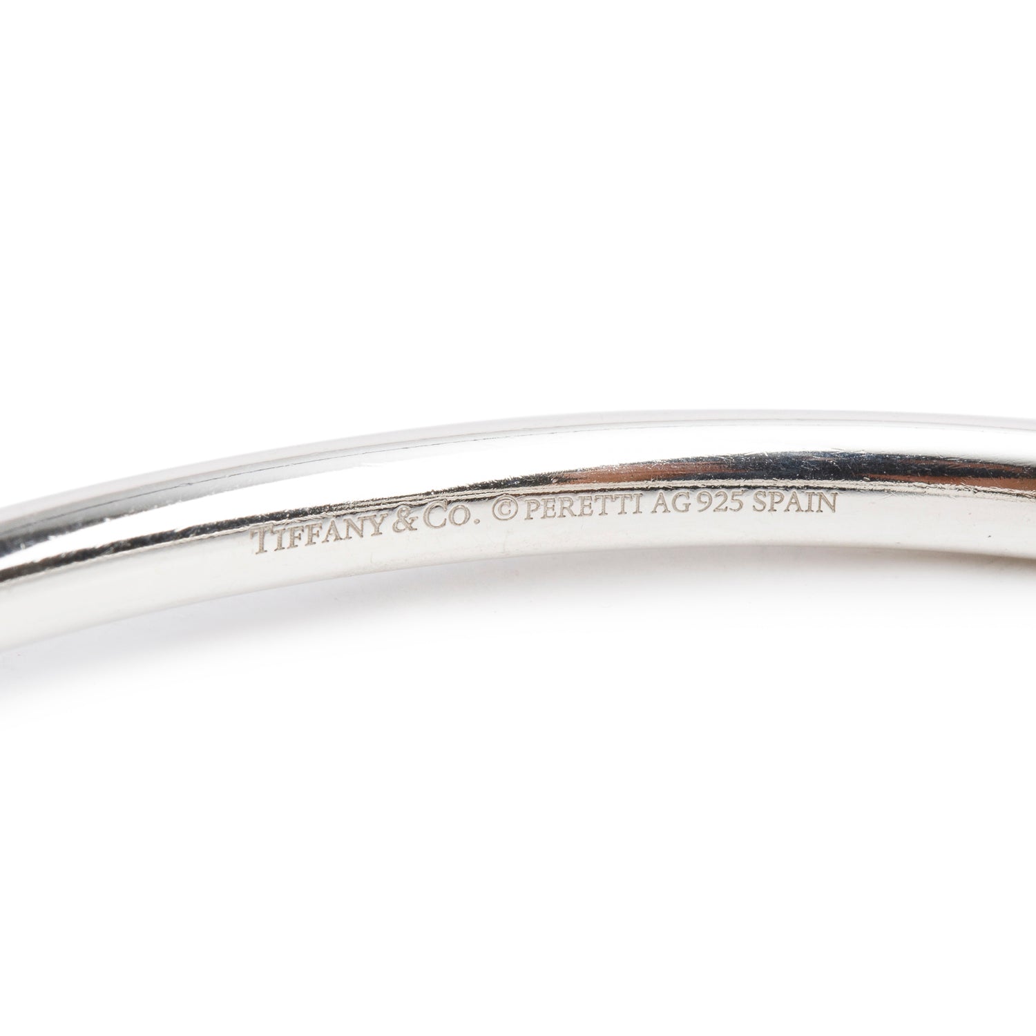 Tiffany & Co. Elsa Peretti Sterling Snake Bangle