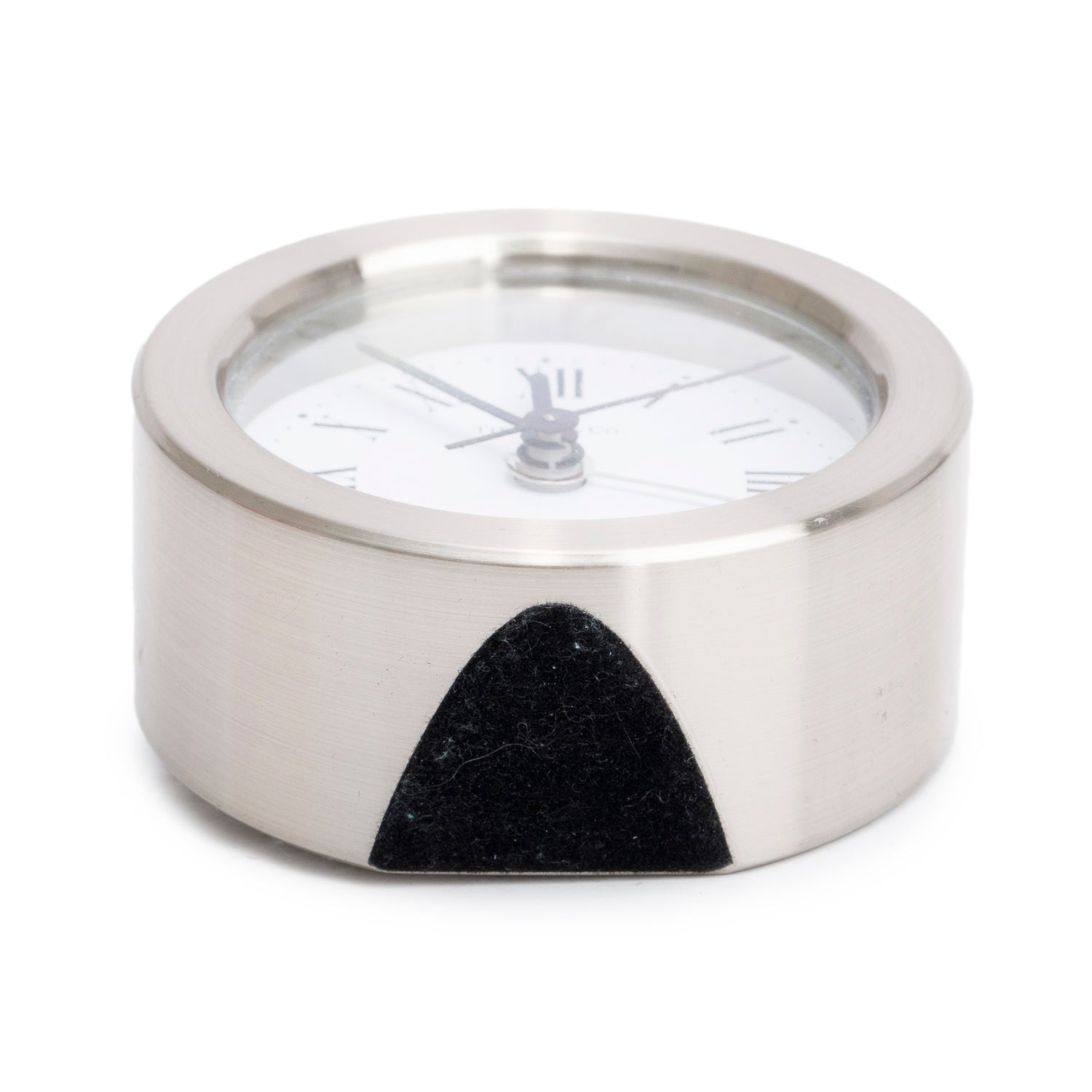 Tiffany & Co. Stainless Steel Desk Clock