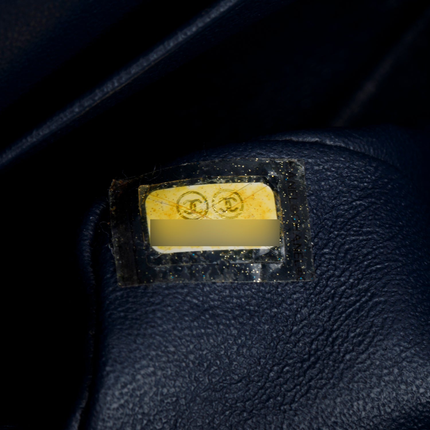 Chanel Grey Chevron Quilted Patent Leather Classic Medium Double Flap Bag