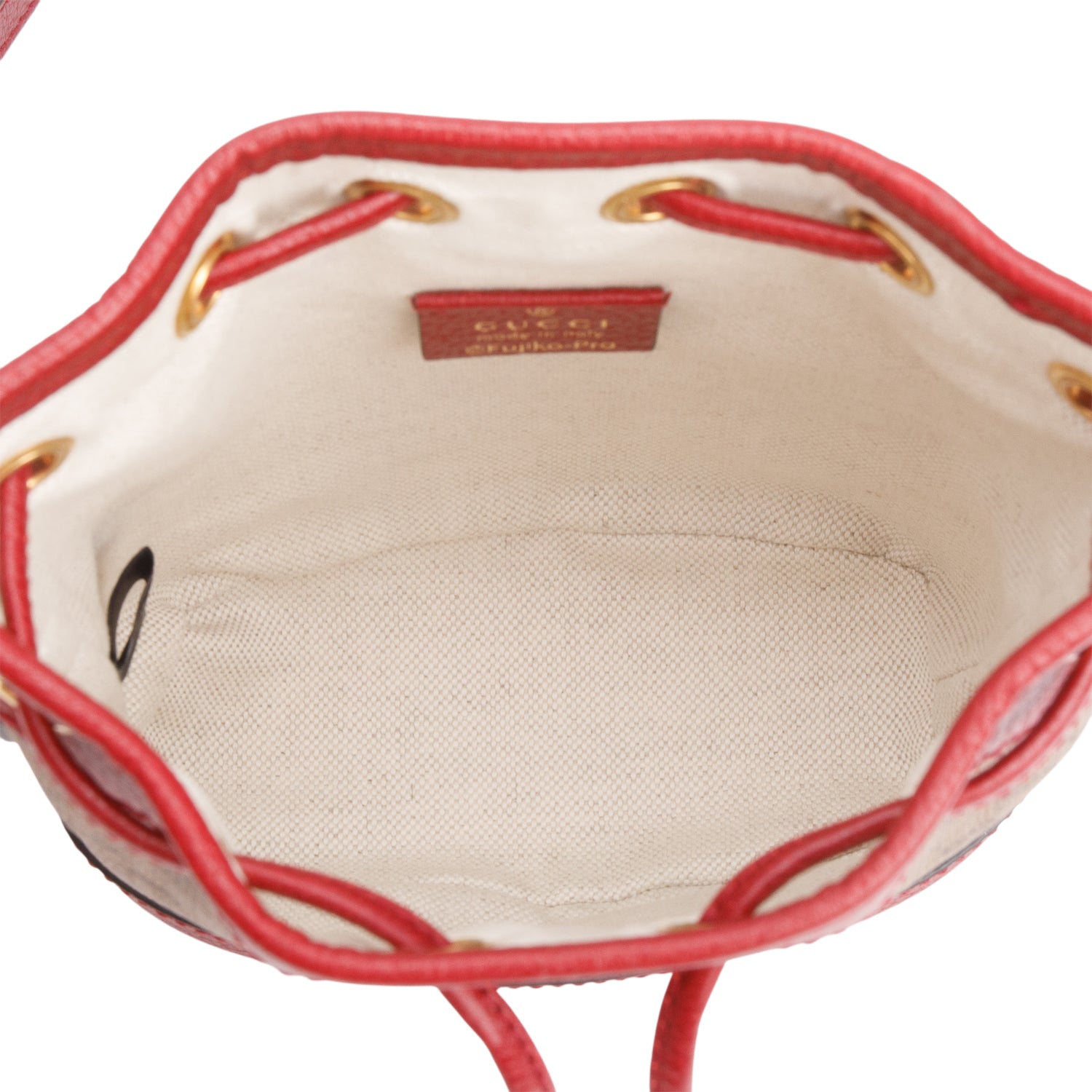 Gucci x Doraemon Mini GG Supreme Mini Bucket Bag