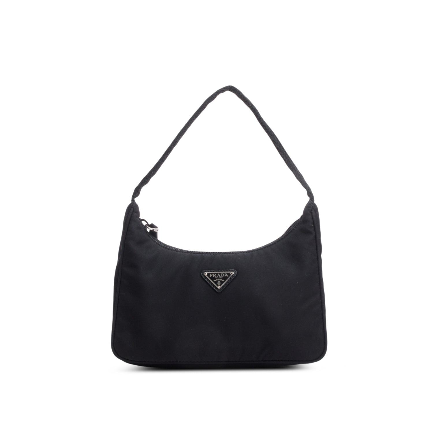 Prada 2020 Black Re-Edition 2000 Re-Nylon Mini Bag w/ Authenticity Card