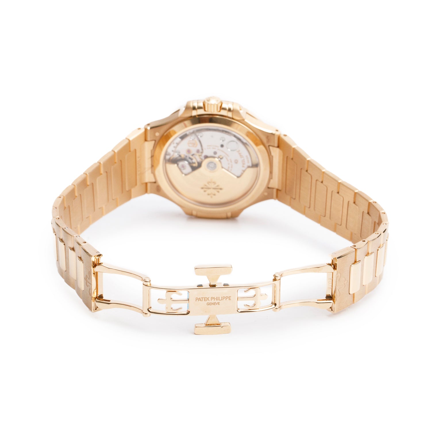 Patek Philippe 2024 18k Rose Gold Nautilus 35.2 MM Automatic Watch w/ Box & Copy of Papers