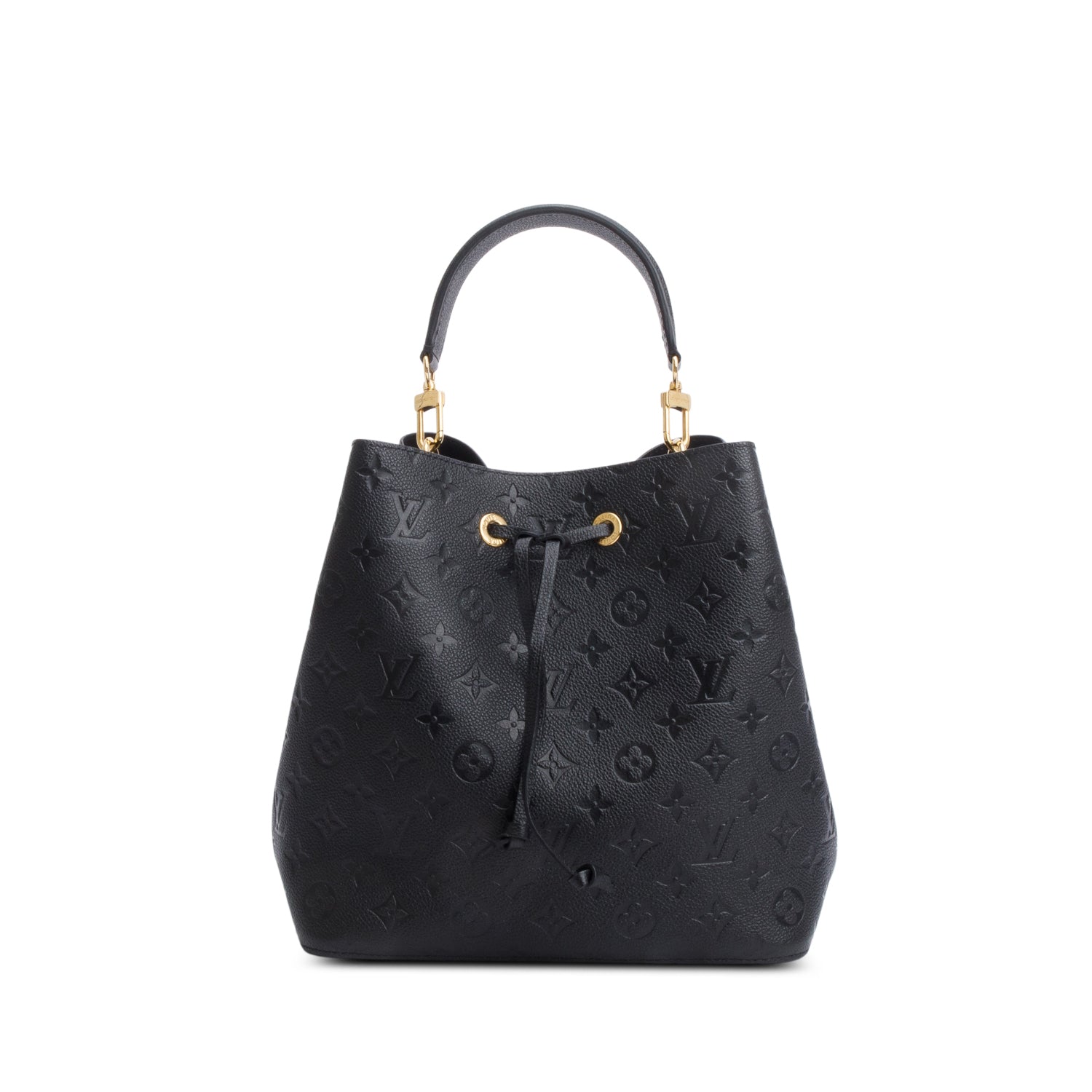 Louis Vuitton Black Monogram Empreinte Leather Neonoe MM
