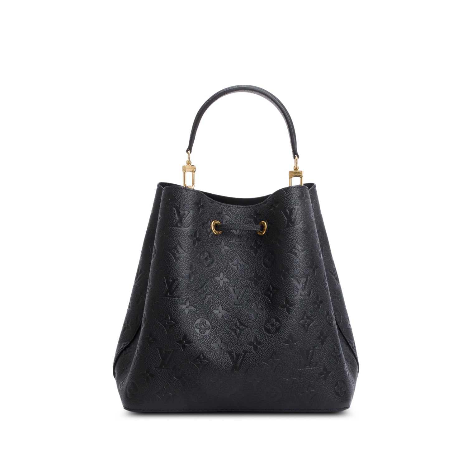 Louis Vuitton Black Monogram Empreinte Leather Neonoe MM