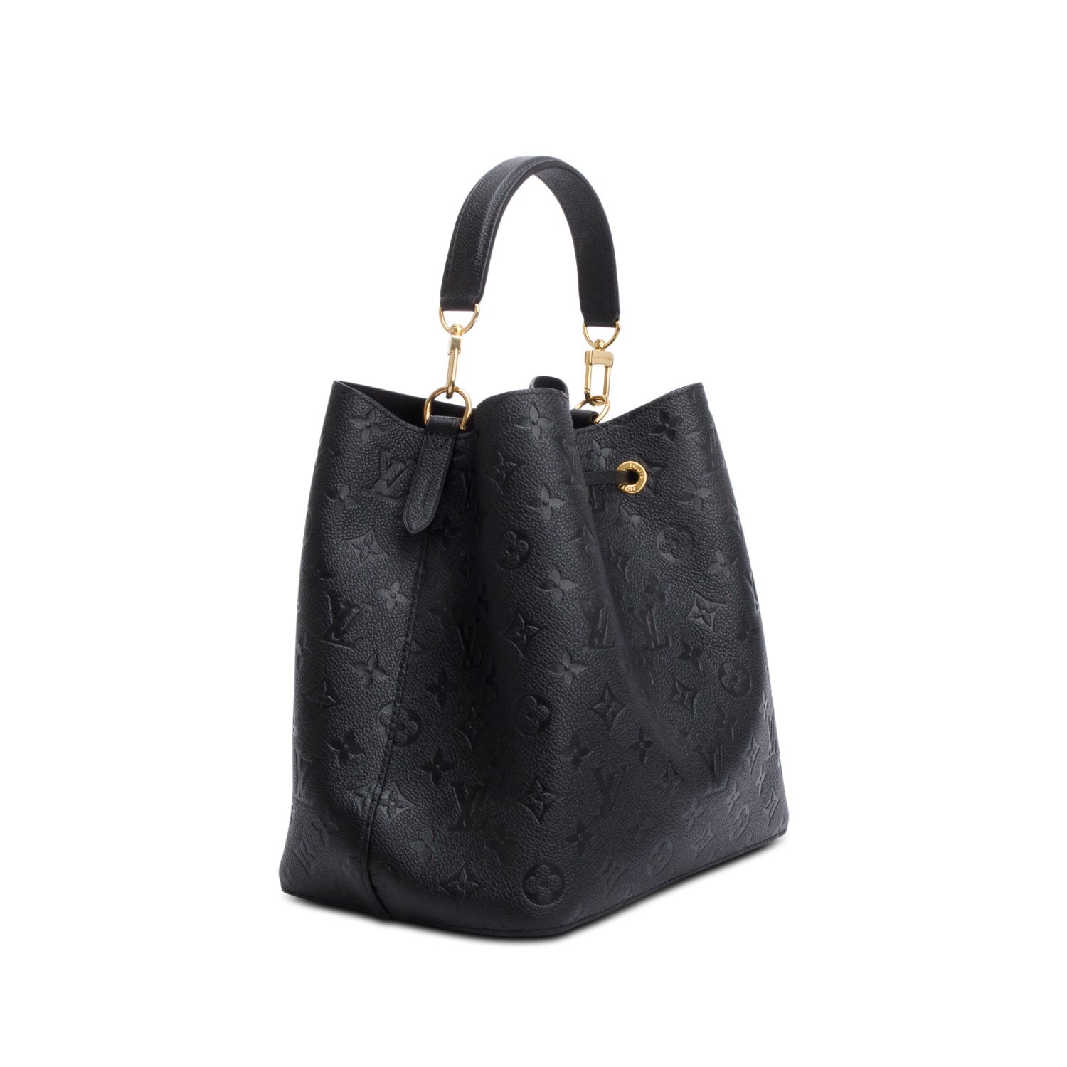 Louis Vuitton Black Monogram Empreinte Leather Neonoe MM