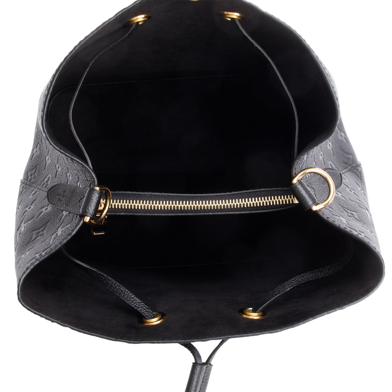 Louis Vuitton Black Monogram Empreinte Leather Neonoe MM