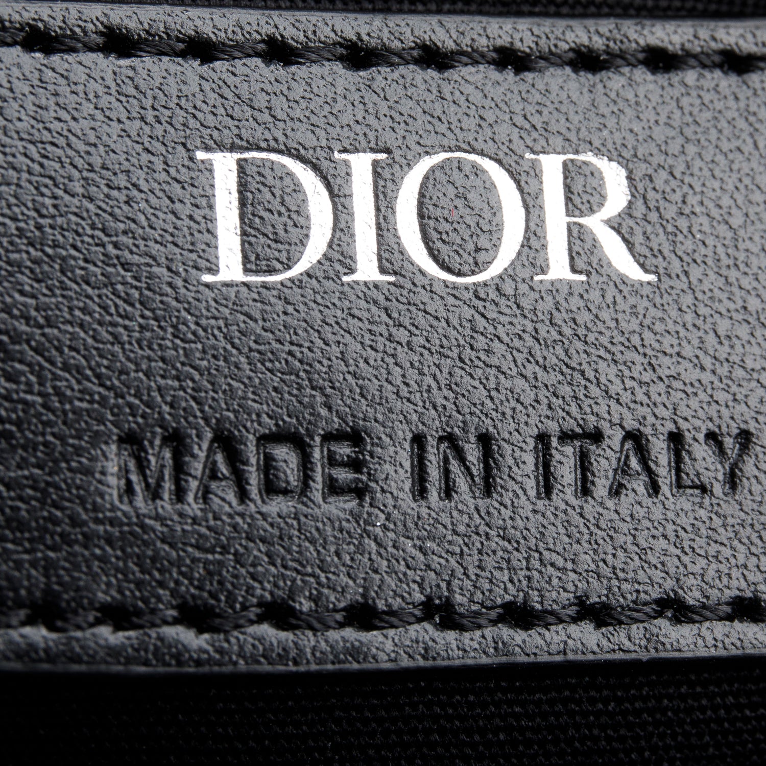 Christian Dior 2022 Black Oblique Galaxy Leather Safari Messenger Pouch w/ Strap