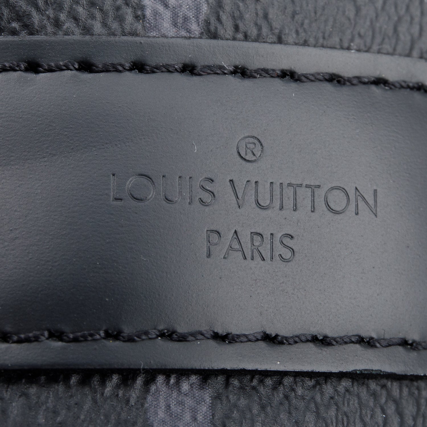 Louis Vuitton Monogram Eclipse Keepall Bandouliere 55 w/ Strap