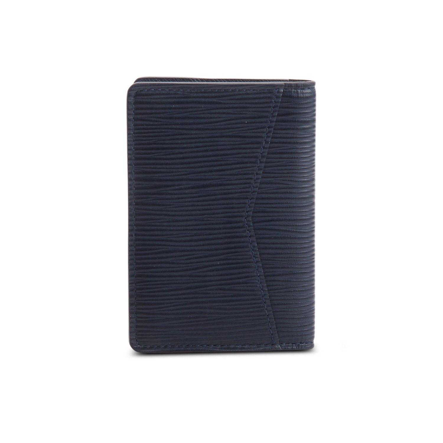 Louis Vuitton Navy Epi Leather Pocket Organizer w/ Box