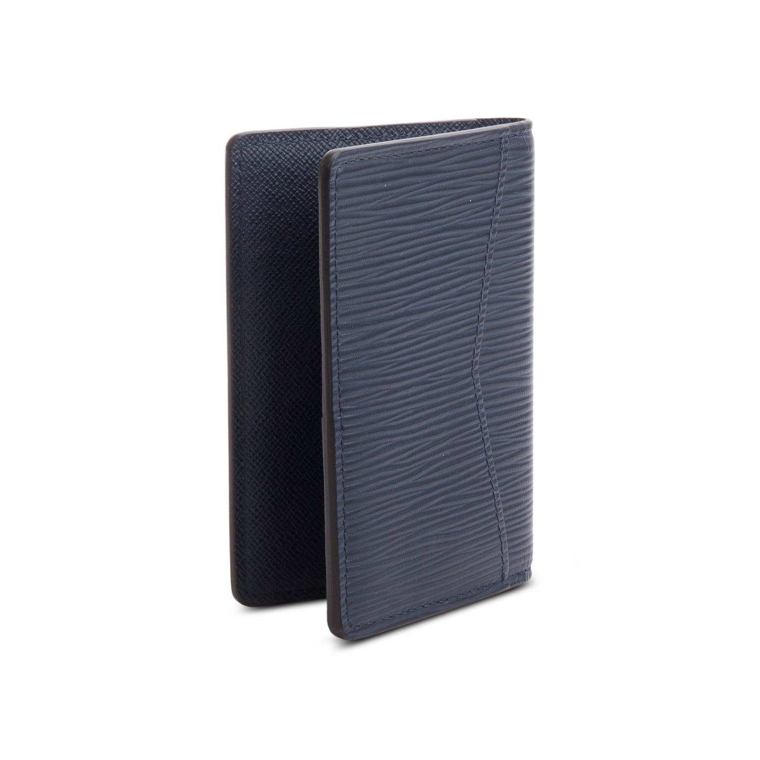 Louis Vuitton Navy Epi Leather Pocket Organizer w/ Box