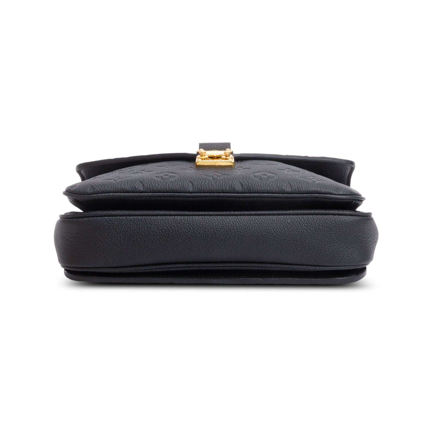 Louis Vuitton 2020 Black Monogram Empreinte Leather Pochette Metis w/ Box