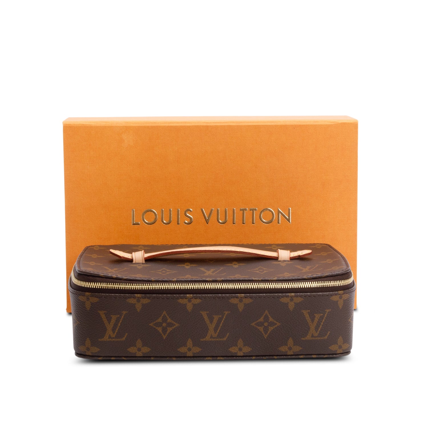 Louis Vuitton Monogram Nice Jewelry Case w/ Box